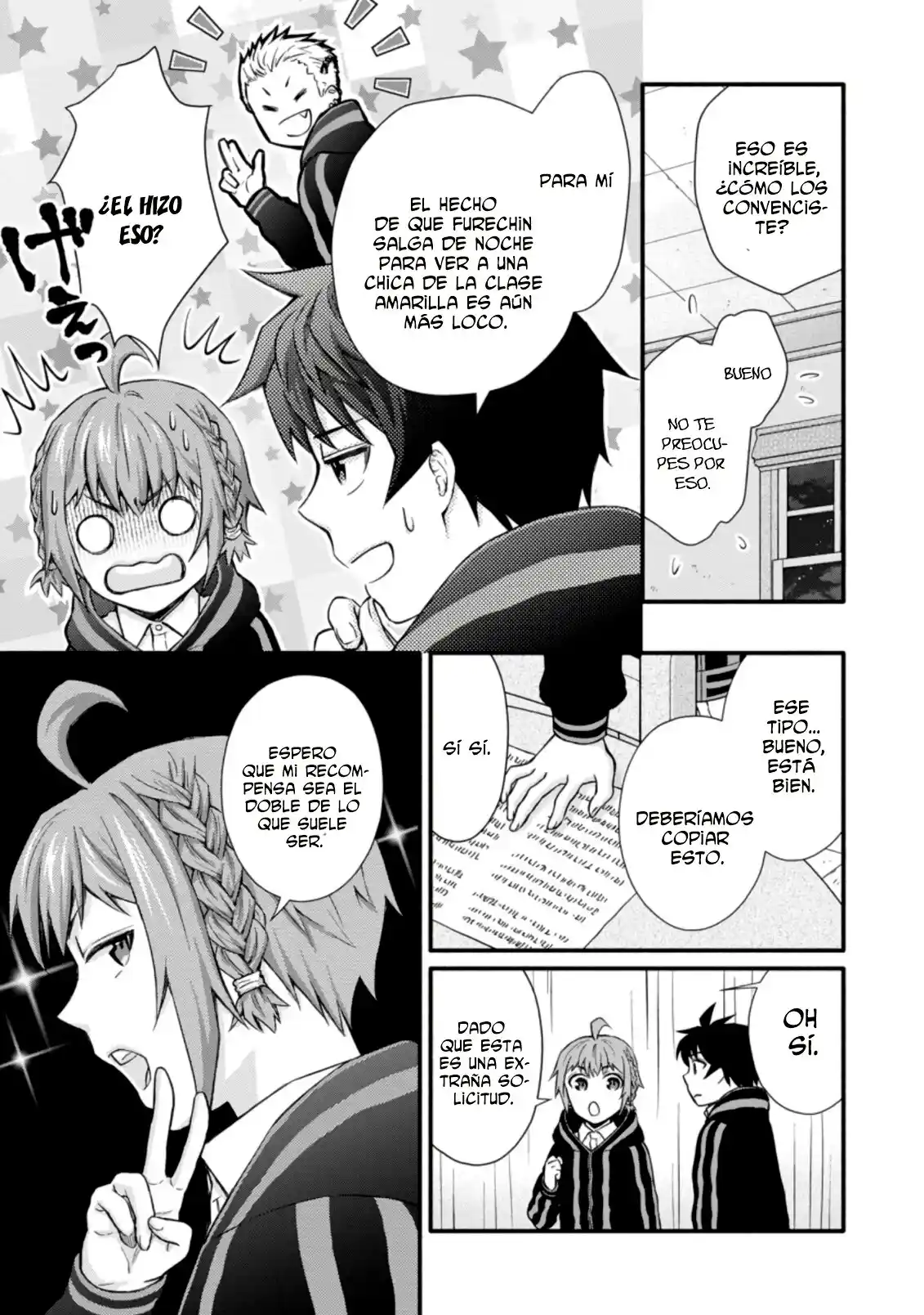Gakuen Kishi No Level Up! - Capítulo 7 - Página 30 - LectorTMOo