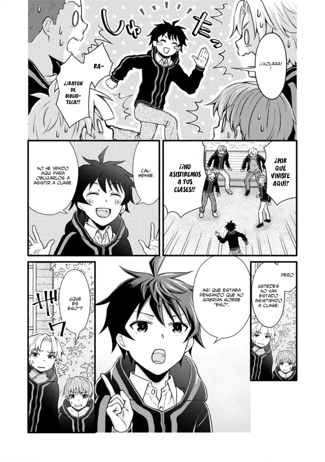 Gakuen Kishi No Level Up! - Capítulo 9 - Página 23 - LectorTMOo