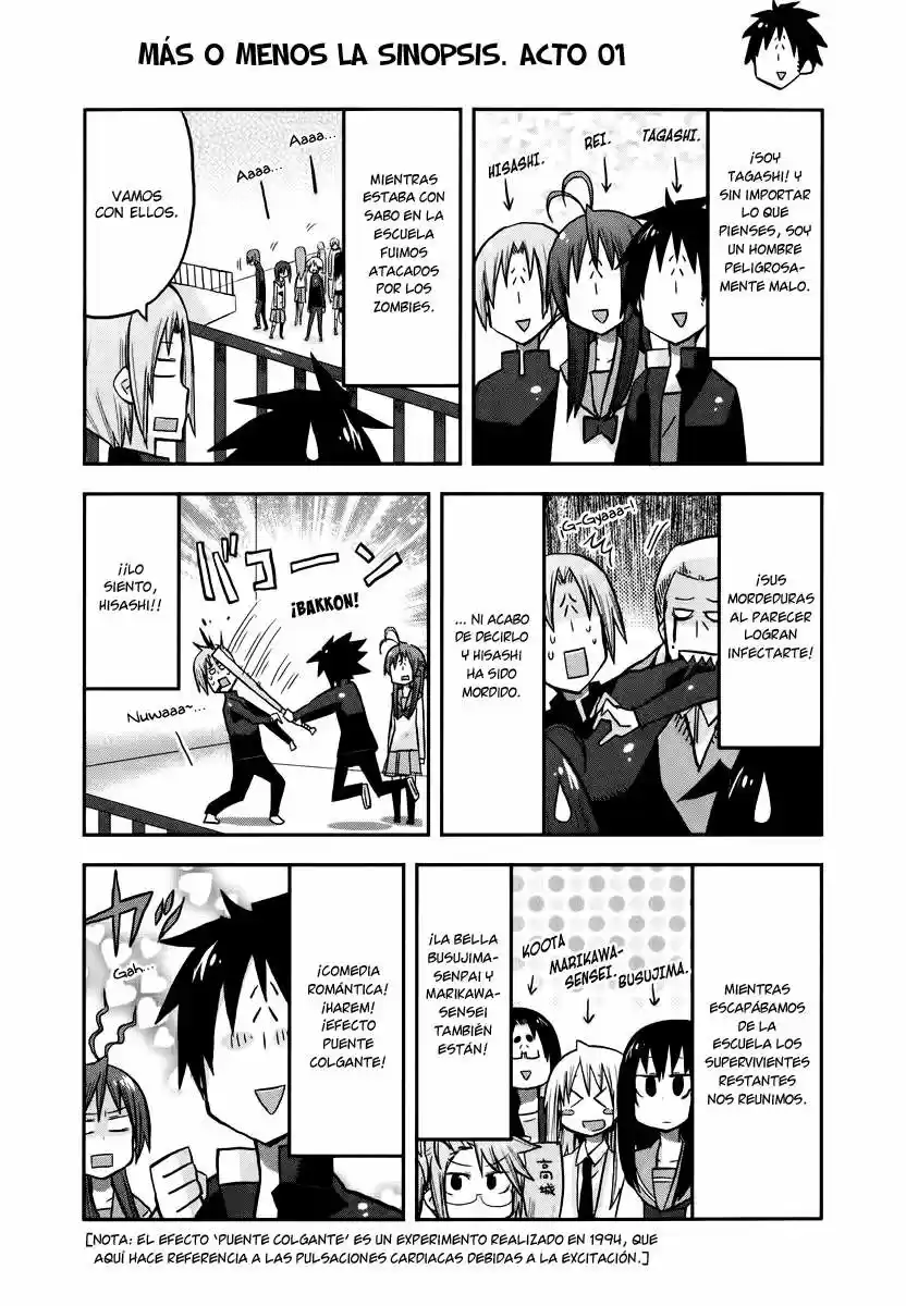 Gakuen Mokushiroku: Highschool Of The Head - Capítulo 1 - Página 6 - LectorTMOo