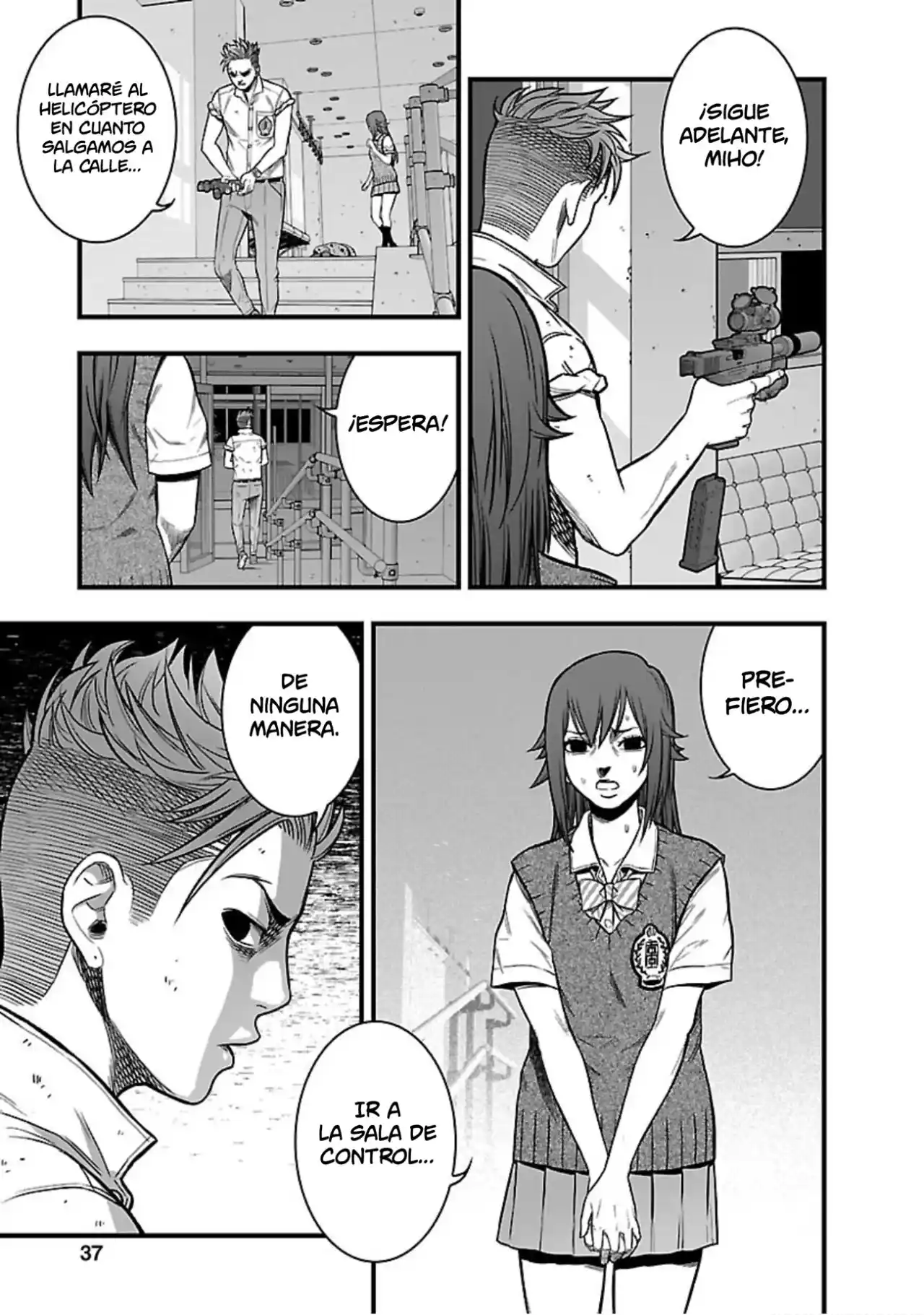 Gakuen X Fuusa - Capítulo 21 - Página 37 - LectorTMOo
