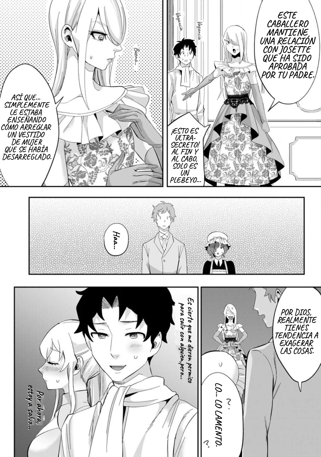 Gakuenmono No Otome Game No Sekai Ni Tensei Shita Kedo, Cheat-mochi No Haikei Danshi Seitodatta You Desu - Capítulo 24 - Página 21 - LectorTMOo