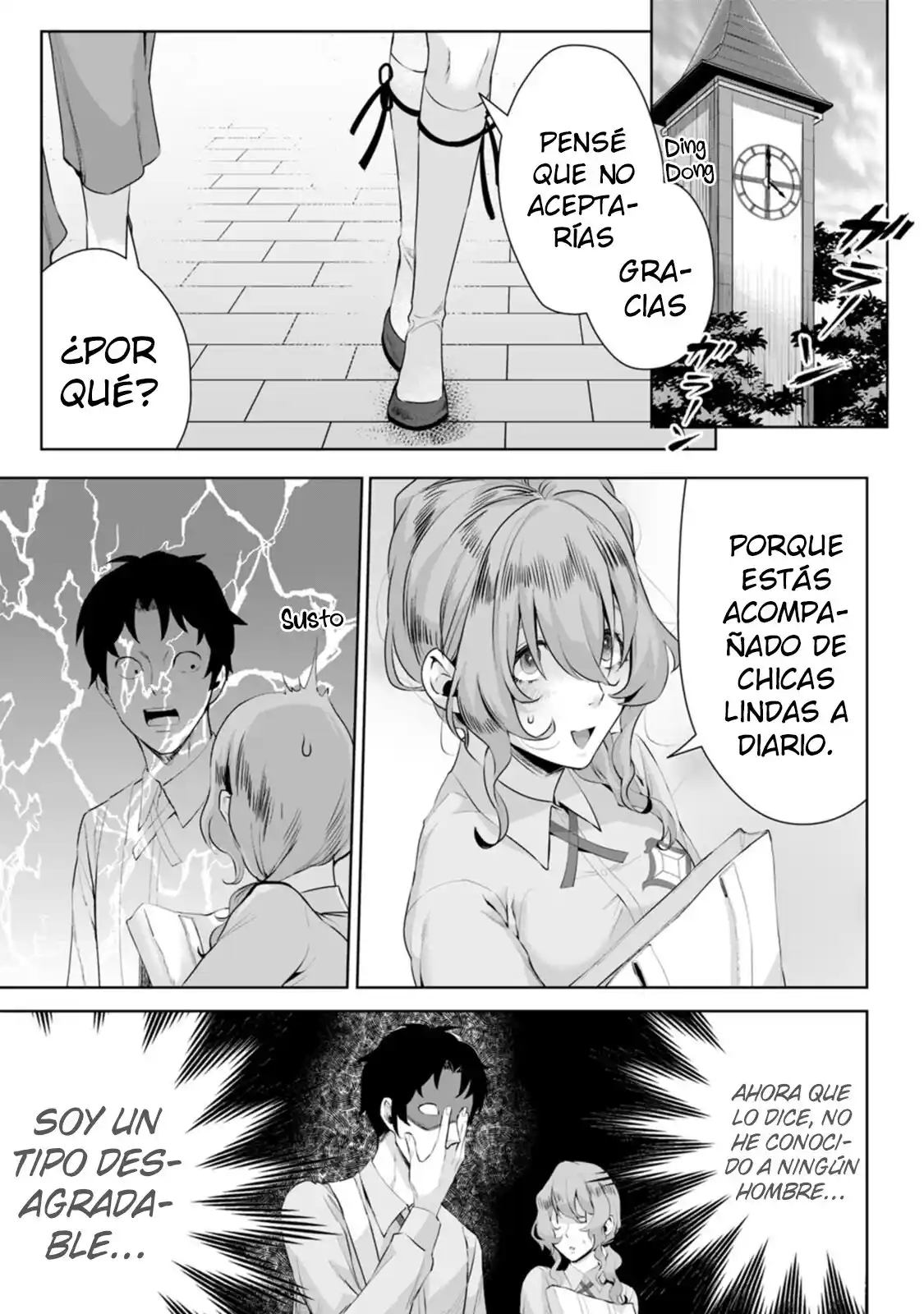 Gakuenmono No Otome Game No Sekai Ni Tensei Shita Kedo, Cheat-mochi No Haikei Danshi Seitodatta You Desu capítulo 4 página 4