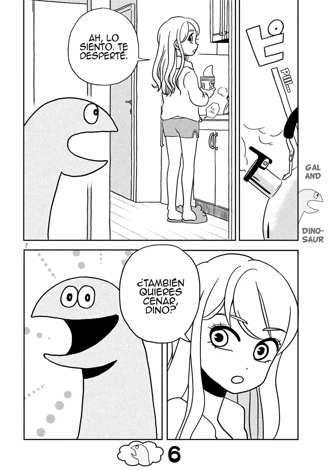 Gal To Kyouryuu - Capítulo 1 - Página 8 - LectorTMOo