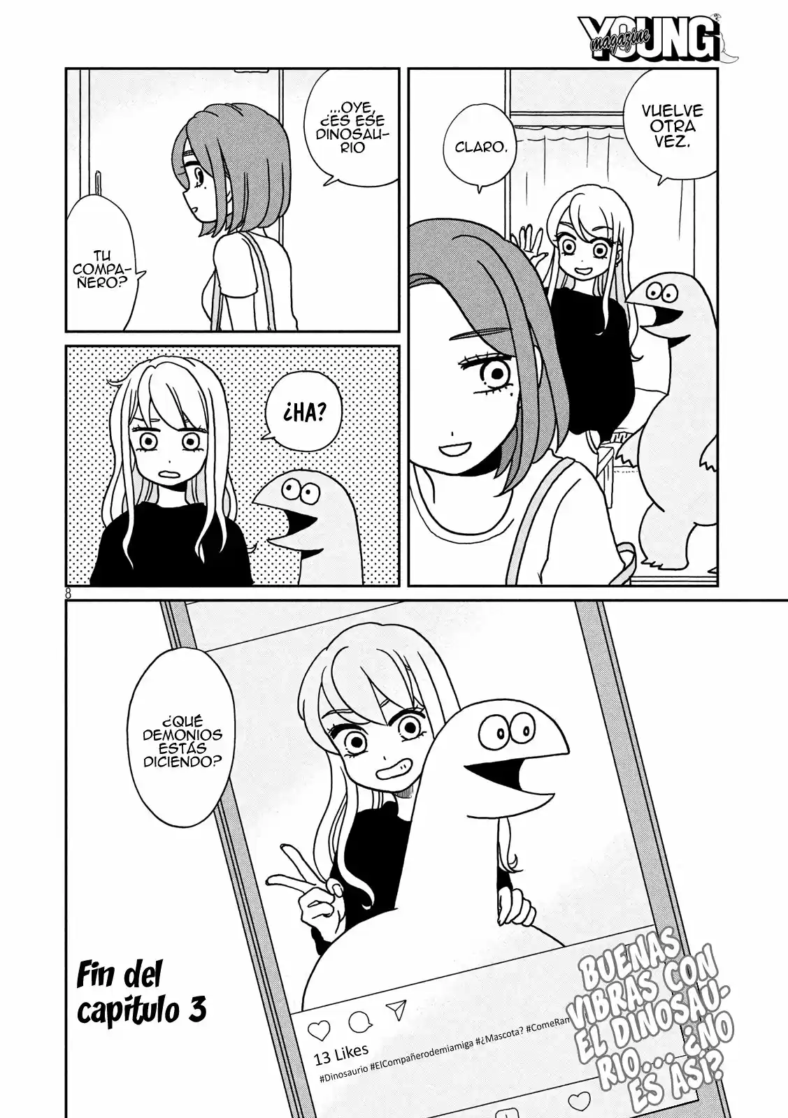 Gal To Kyouryuu - Capítulo 3 - Página 9 - LectorTMOo