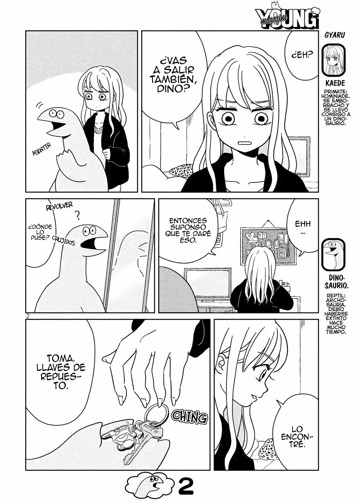 Gal To Kyouryuu - Capítulo 6 - Página 2 - LectorTMOo