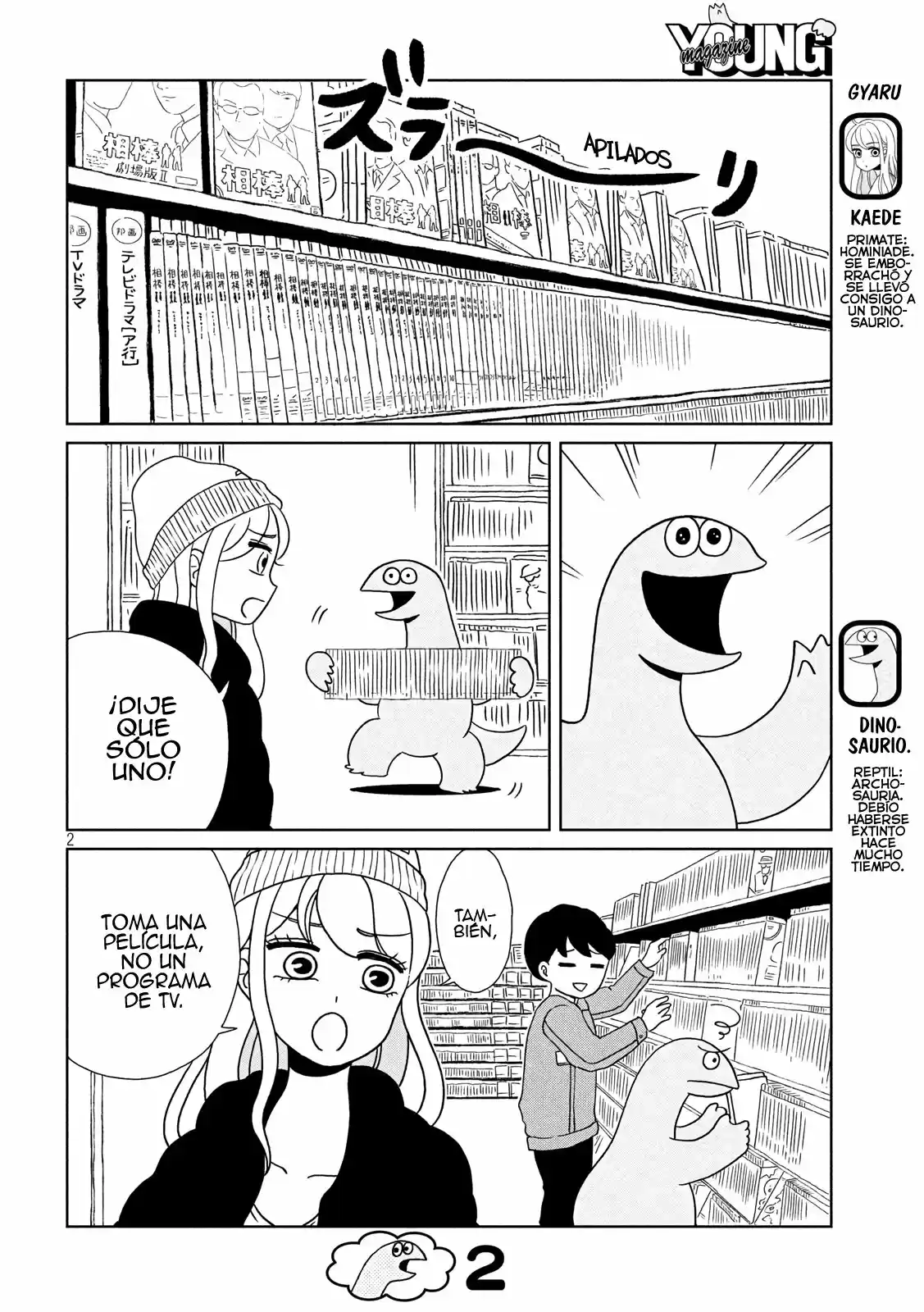 Gal To Kyouryuu - Capítulo 8 - Página 3 - LectorTMOo