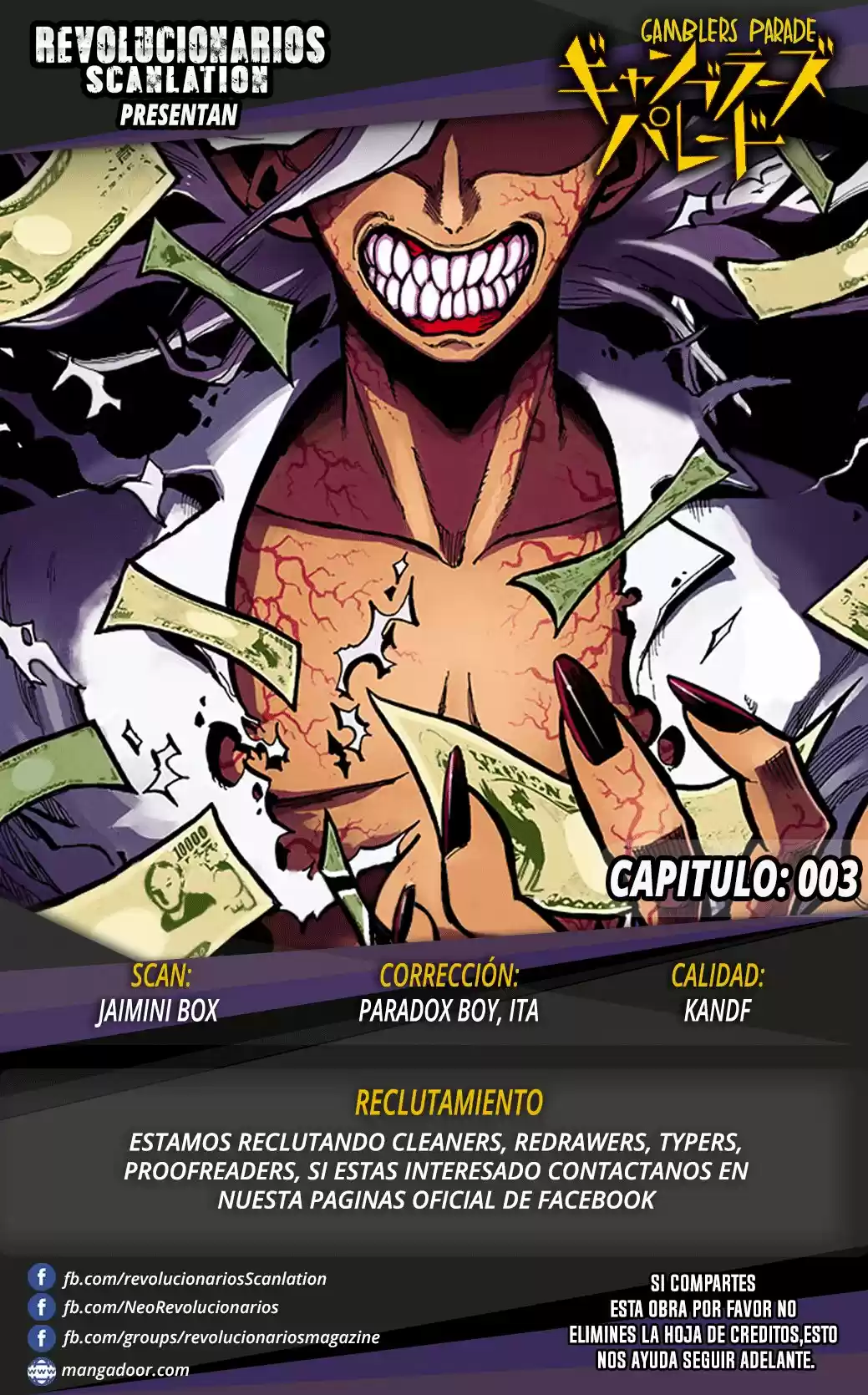 Gamblers Parade - Capítulo 3 - Página 34 - LectorTMOo