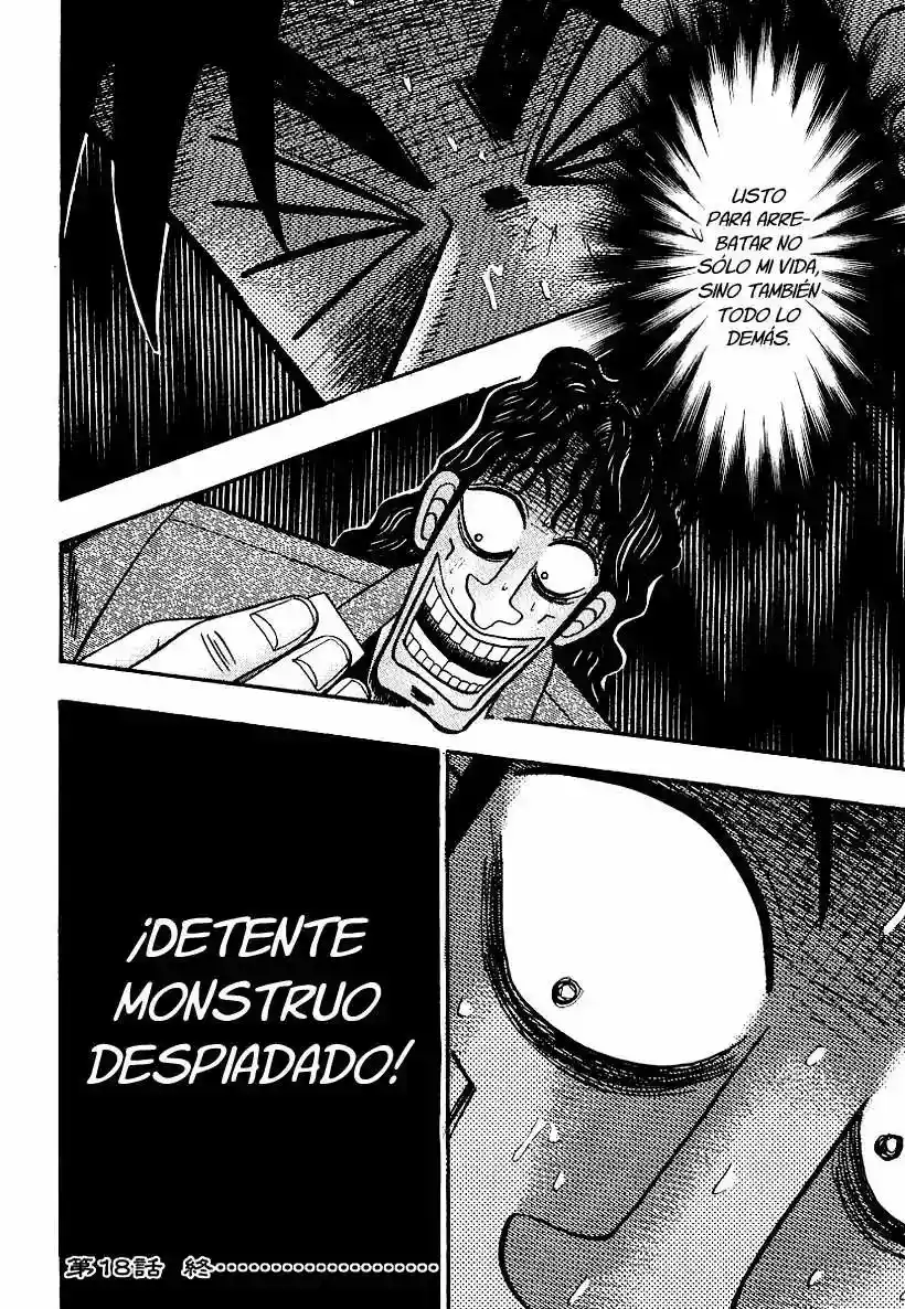 Gambling Outcast Kaiji - Kaiji Part 3 - Capítulo 18 - Página 19 - LectorTMOo