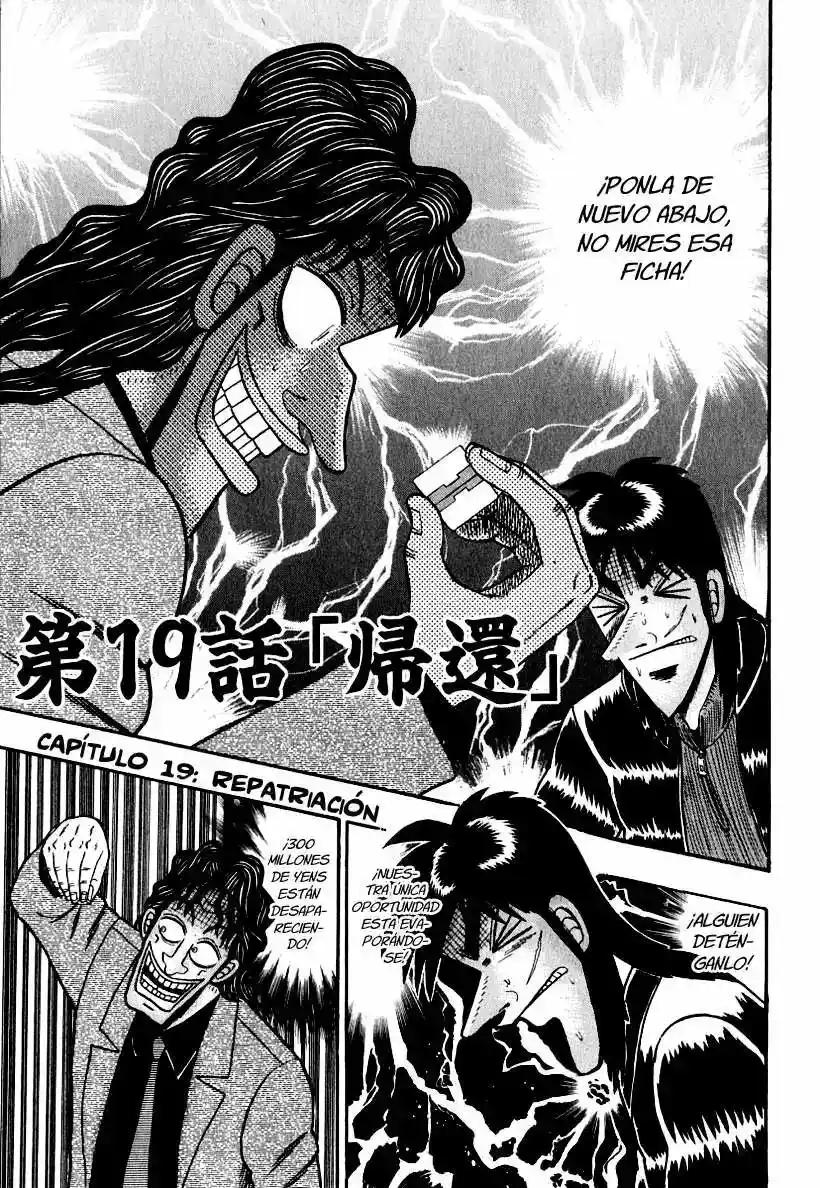 Gambling Outcast Kaiji - Kaiji Part 3 - Capítulo 19 - Página 3 - LectorTMOo