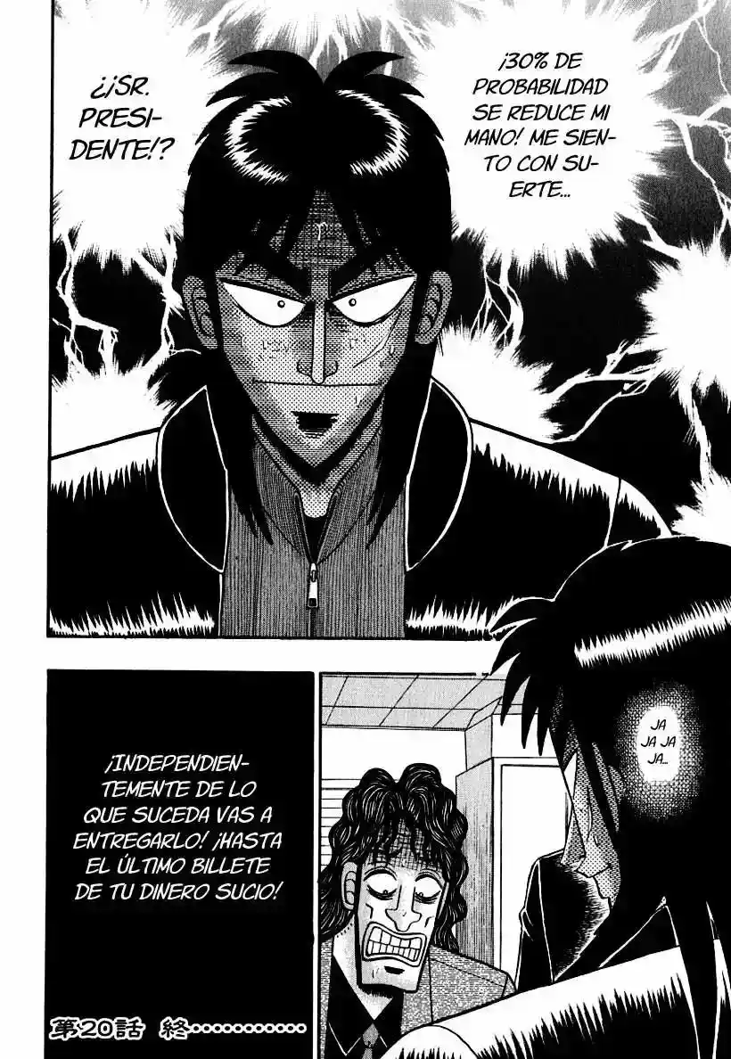 Gambling Outcast Kaiji - Kaiji Part 3 - Capítulo 20 - Página 21 - LectorTMOo