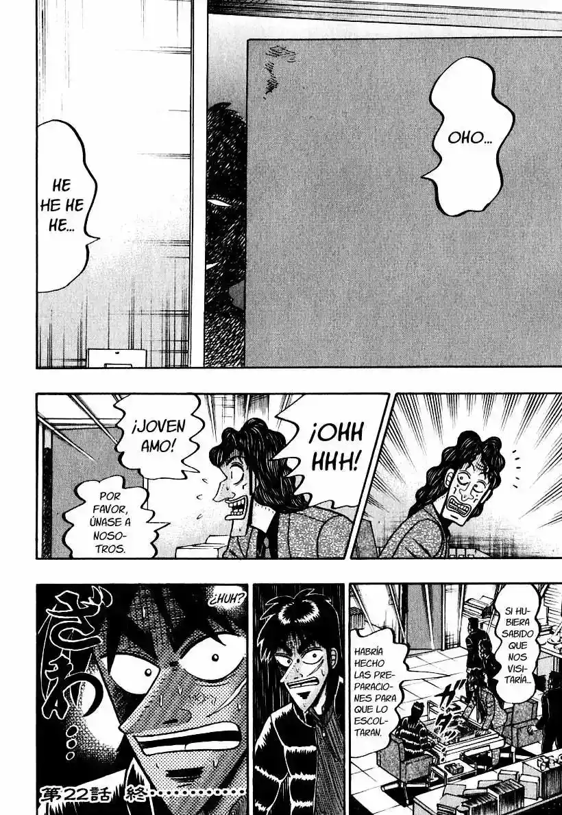 Gambling Outcast Kaiji - Kaiji Part 3 - Capítulo 22 - Página 21 - LectorTMOo