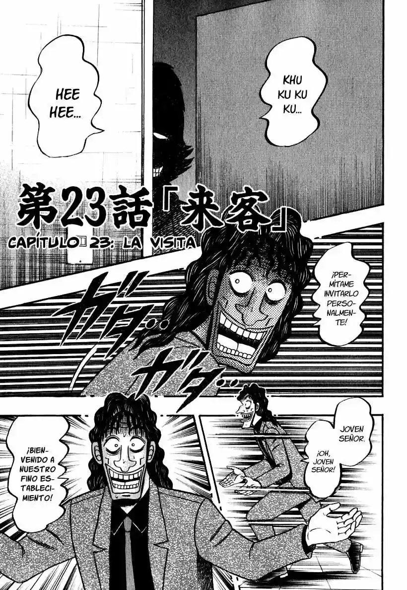 Gambling Outcast Kaiji - Kaiji Part 3 - Capítulo 23 - Página 1 - LectorTMOo