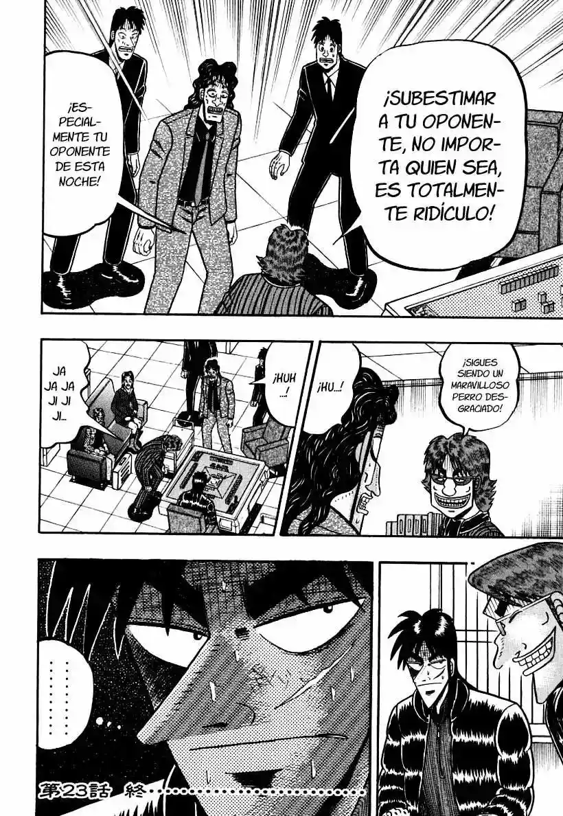 Gambling Outcast Kaiji - Kaiji Part 3 - Capítulo 23 - Página 19 - LectorTMOo