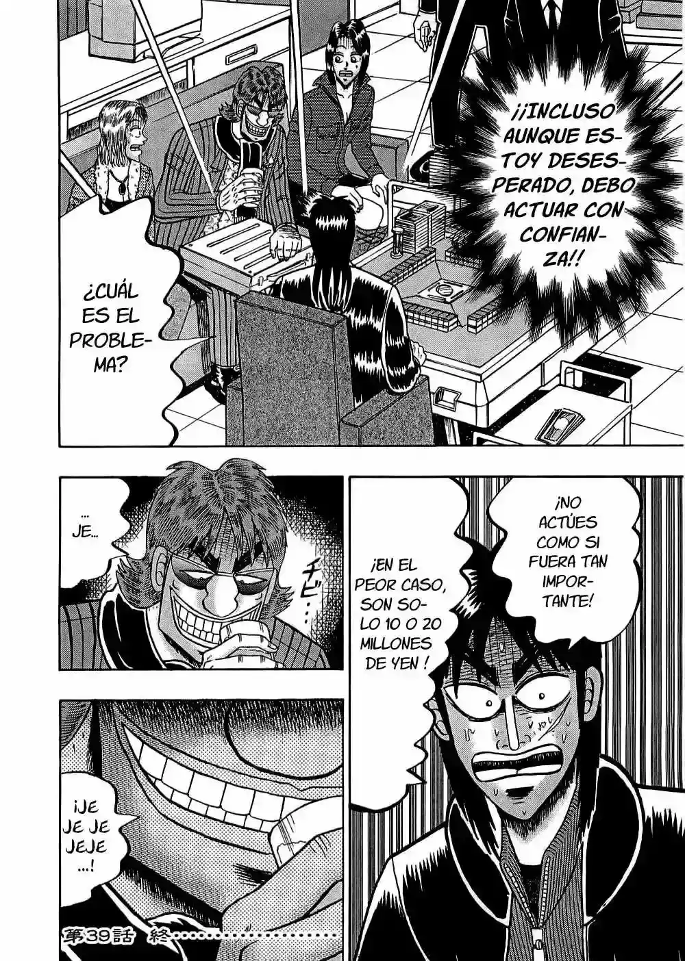 Gambling Outcast Kaiji - Kaiji Part 3 - Capítulo 39 - Página 22 - LectorTMOo