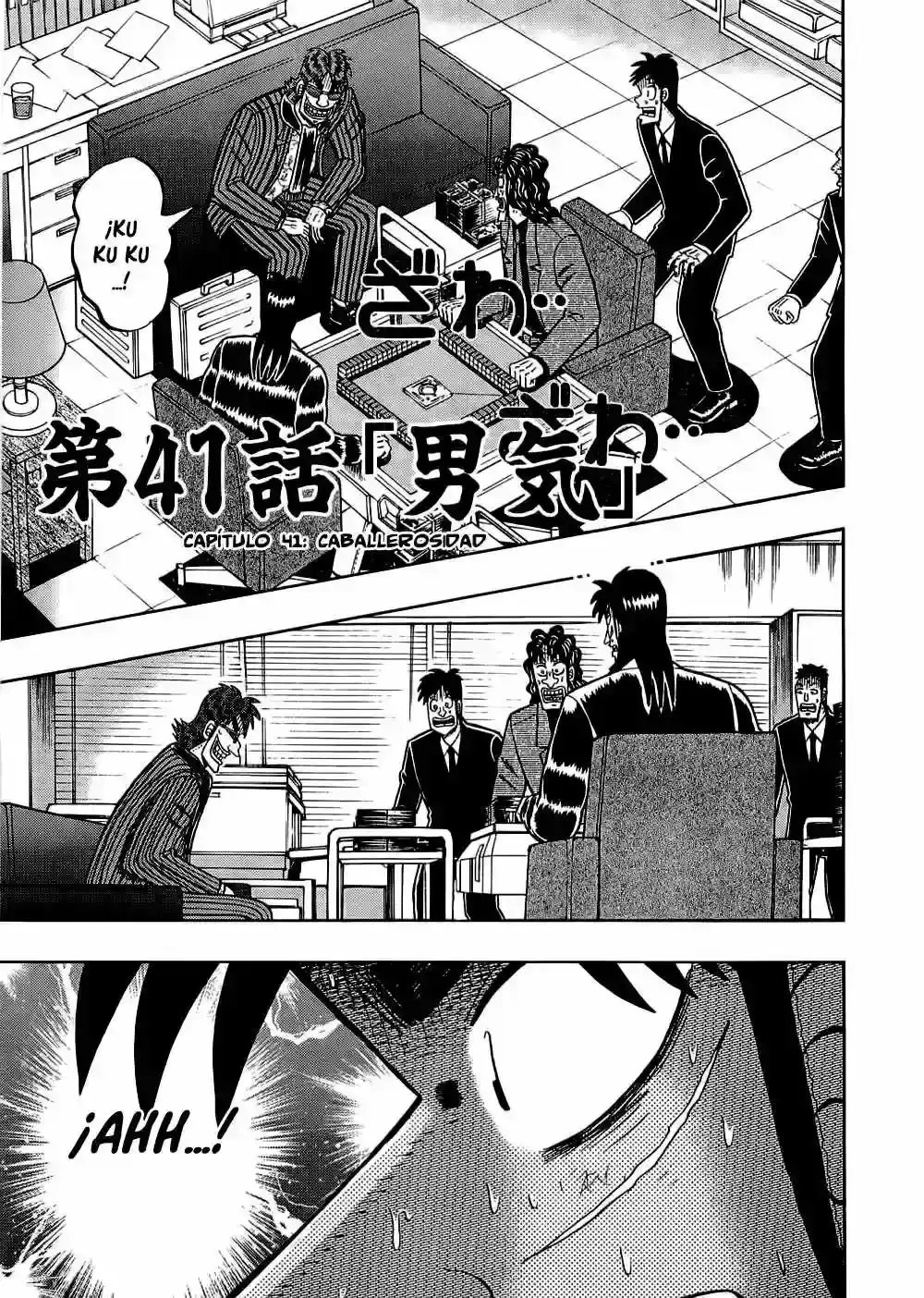 Gambling Outcast Kaiji - Kaiji Part 3 - Capítulo 41 - Página 2 - LectorTMOo