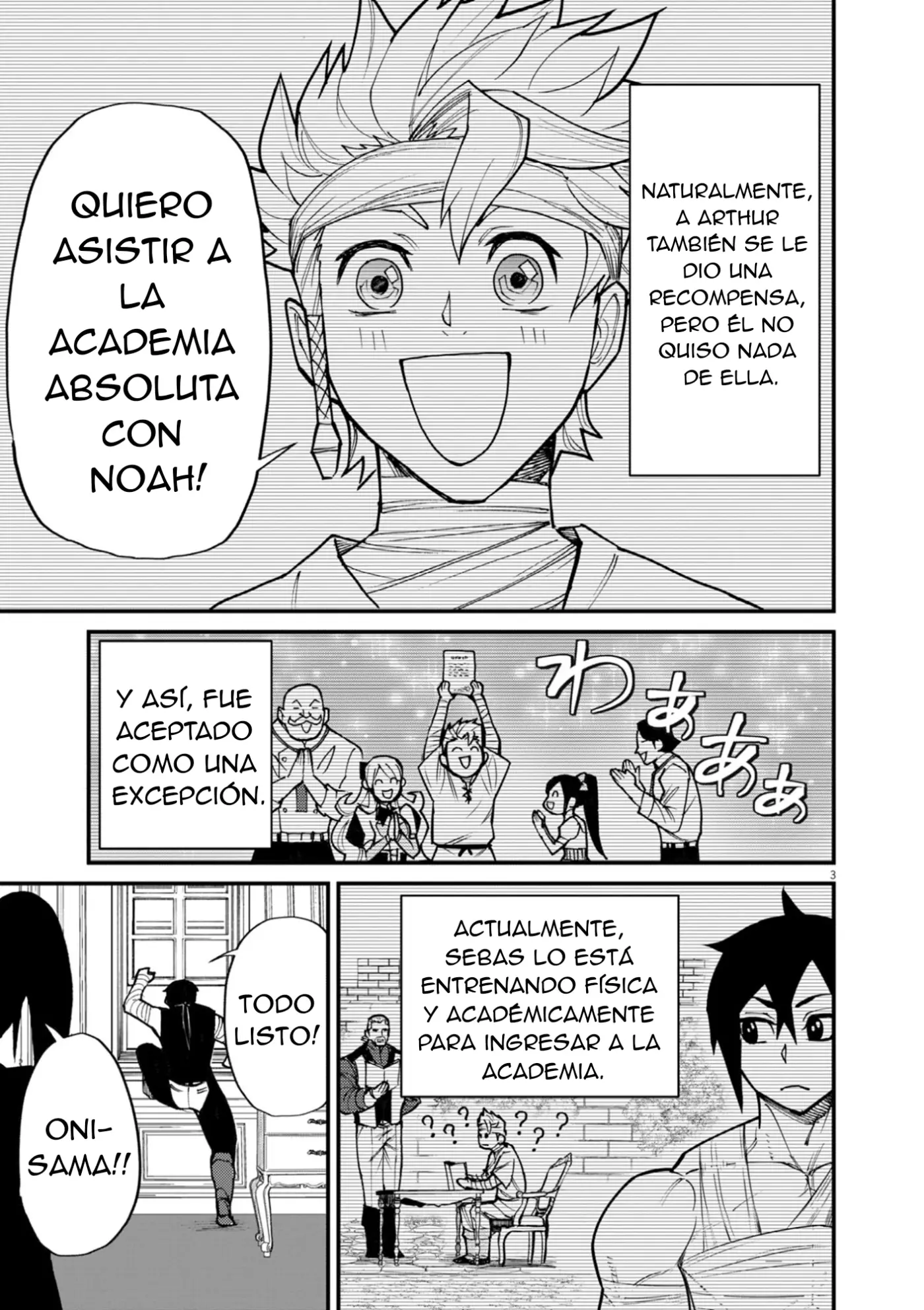 Game Akuyaku Kizoku ni Tensei Shita Ore wa, Chiito Kin'niku de Musou Suru - Capítulo 37 - Página 4 - LectorTMOo