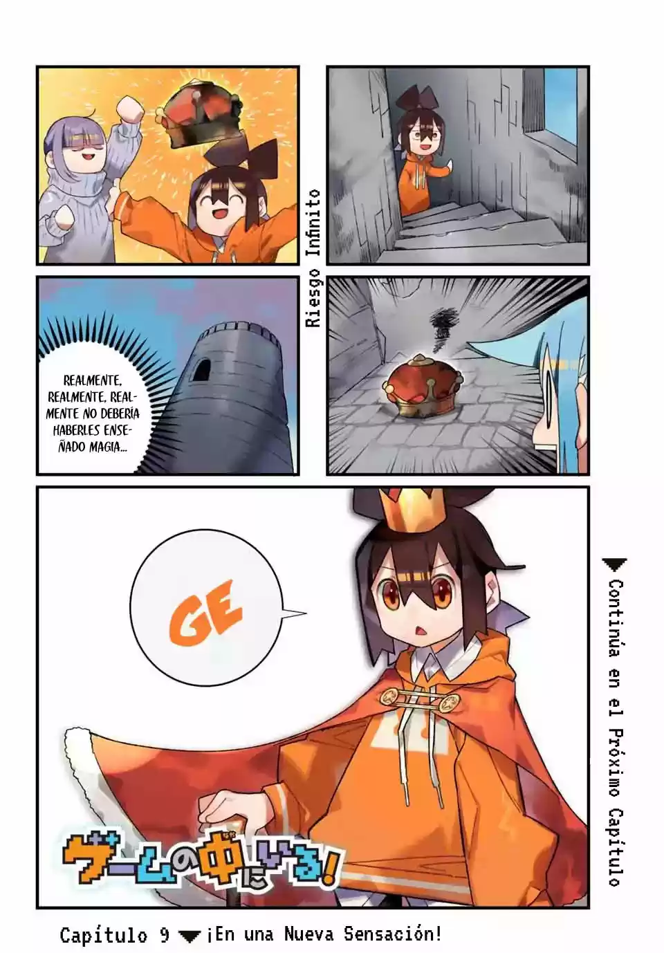 GAME NO NAKA NI IRU! - Capítulo 9 - Página 9 - LectorTMOo