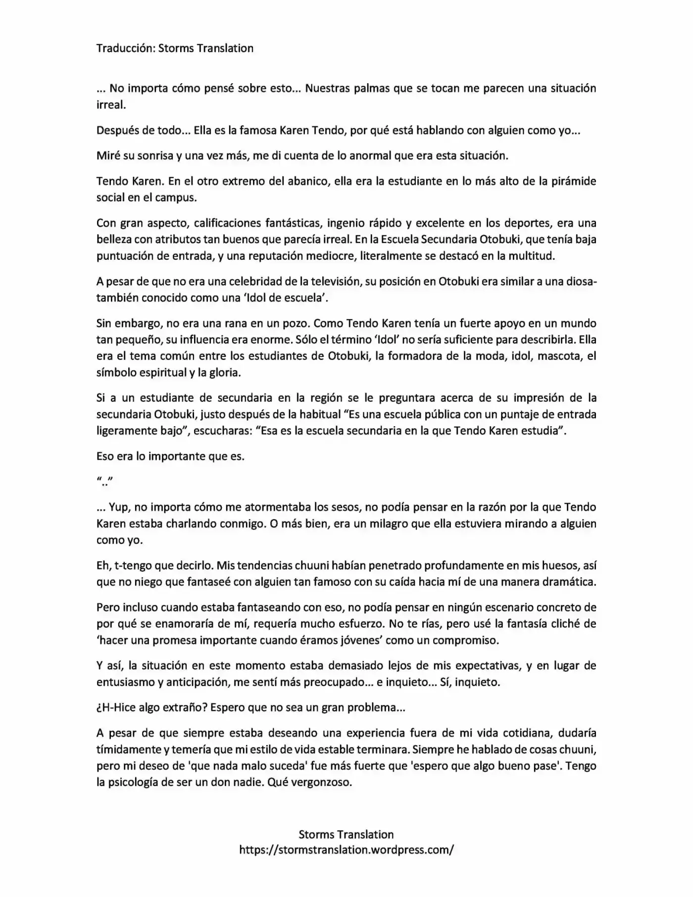 Gamers! (Novela) - Capítulo 1.10 - Página 4 - LectorTMOo