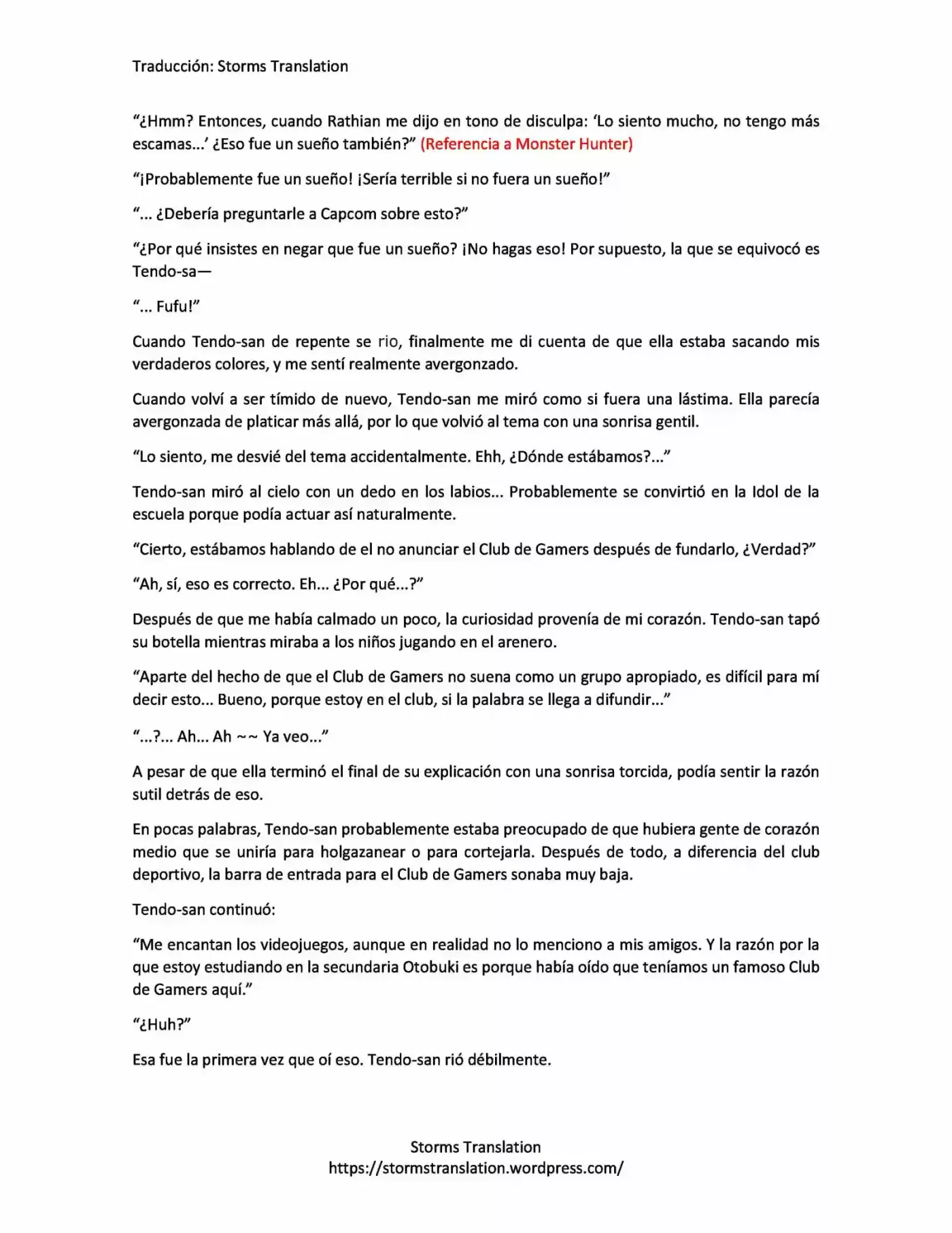 Gamers! (Novela) - Capítulo 1.20 - Página 3 - LectorTMOo