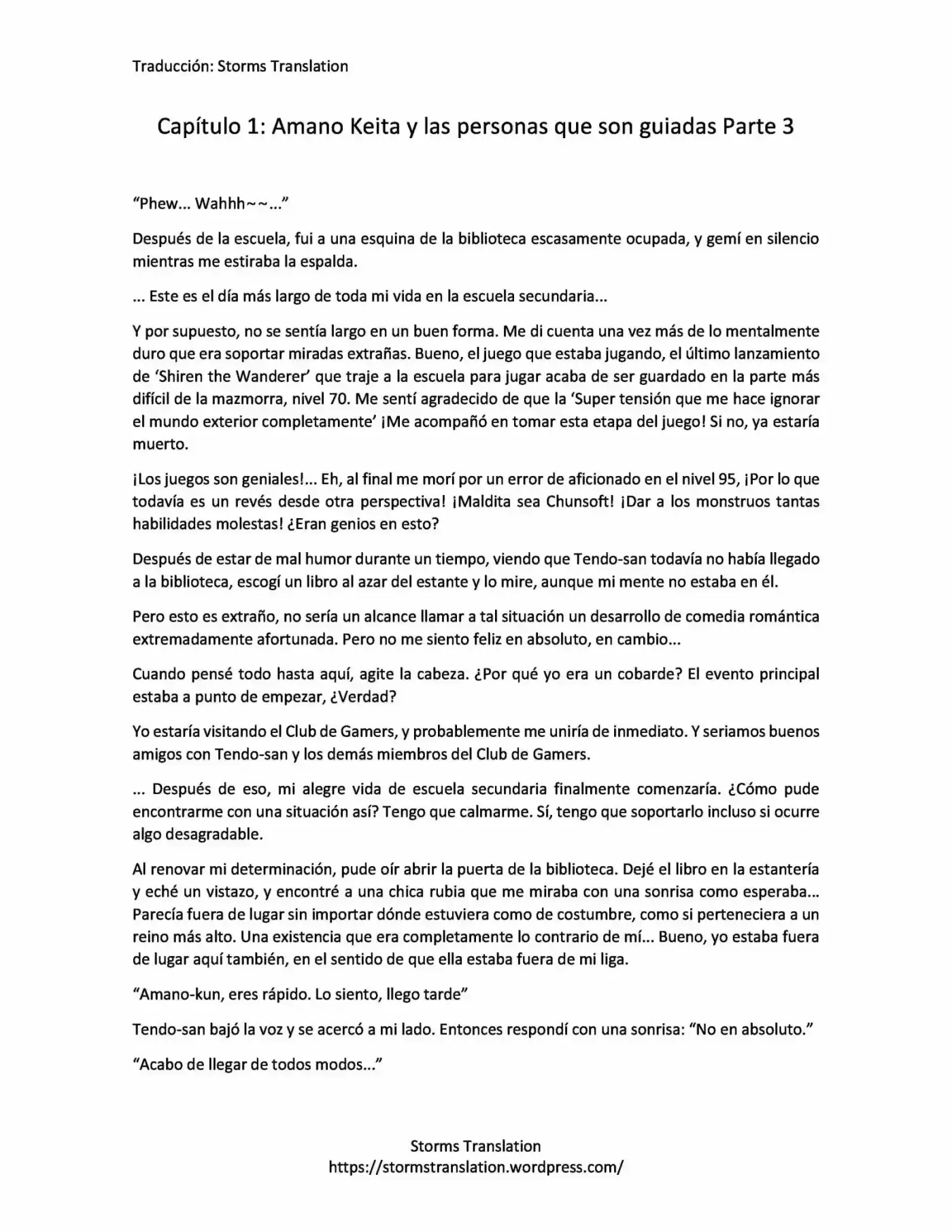Gamers! (Novela) - Capítulo 1.30 - Página 1 - LectorTMOo