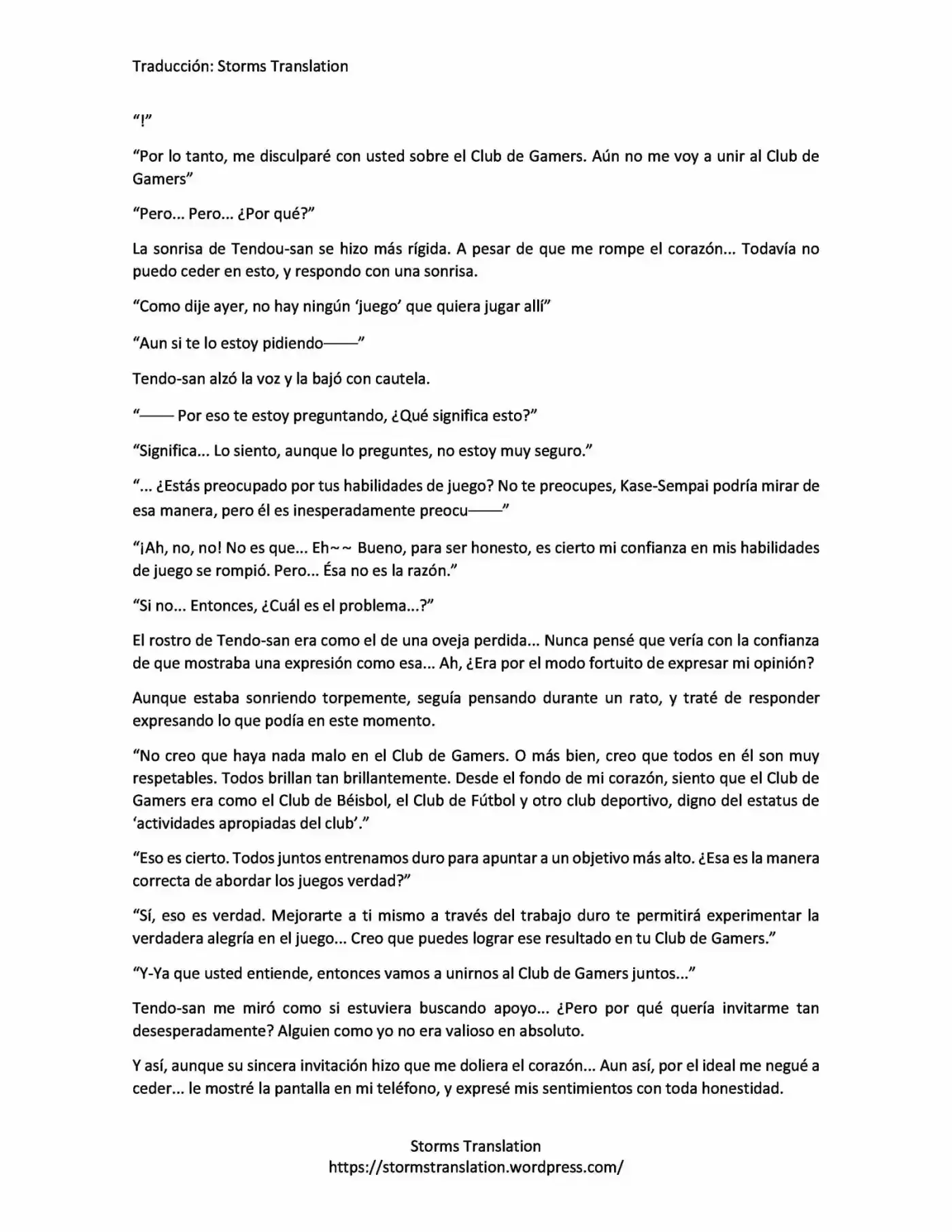 Gamers! (Novela) - Capítulo 1.40 - Página 4 - LectorTMOo