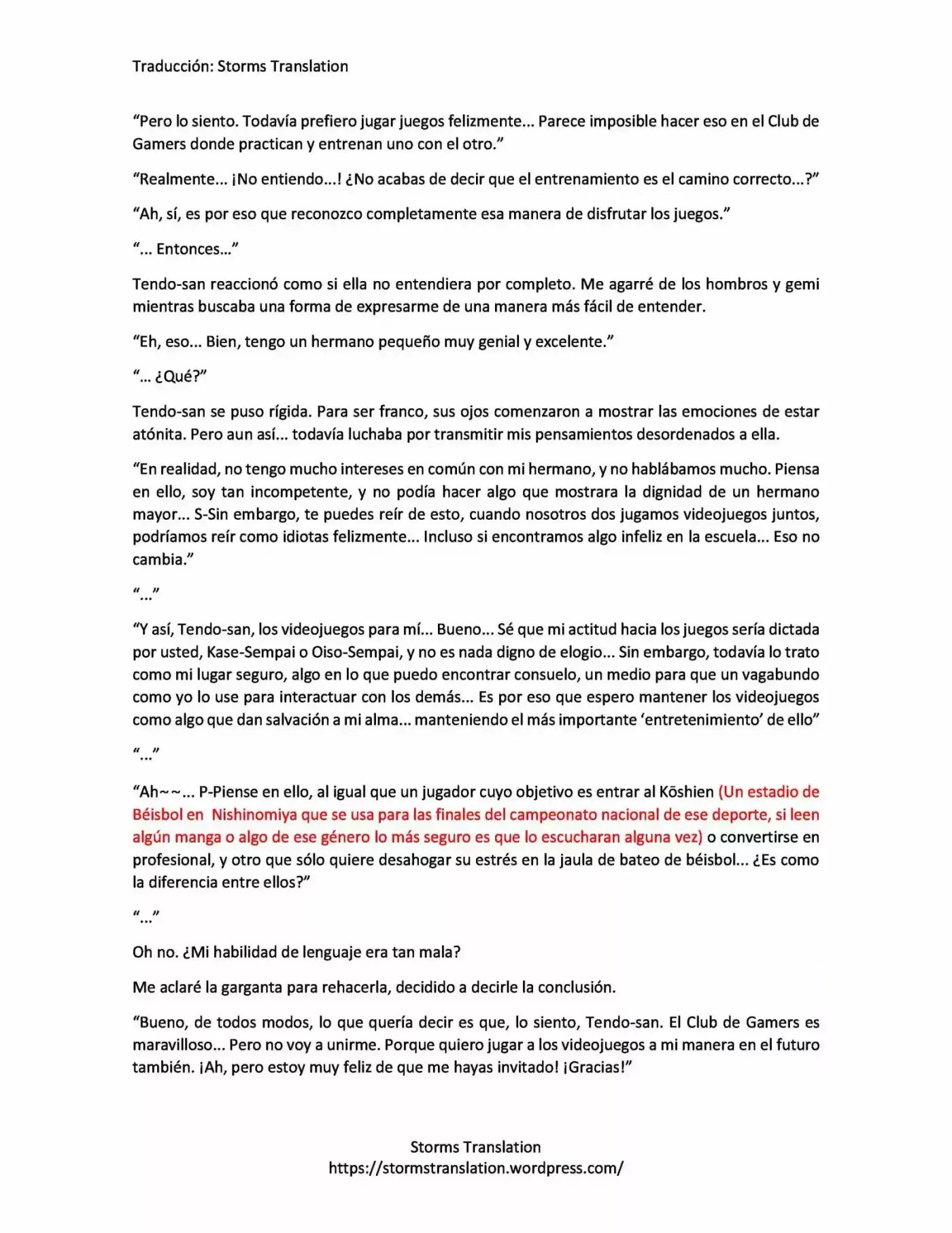Gamers! (Novela) - Capítulo 1.40 - Página 5 - LectorTMOo