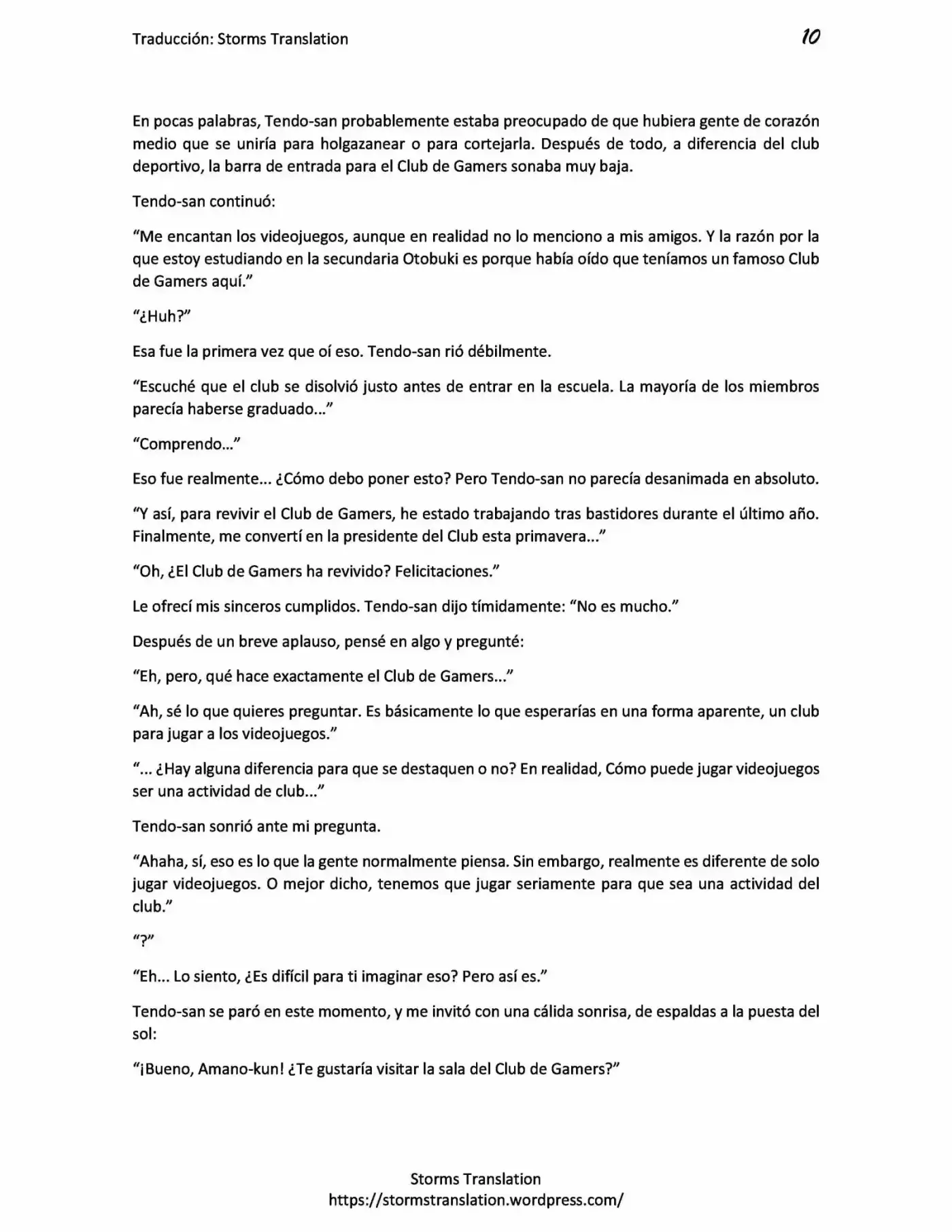 Gamers! (Novela) - Capítulo 1.50 - Página 10 - LectorTMOo
