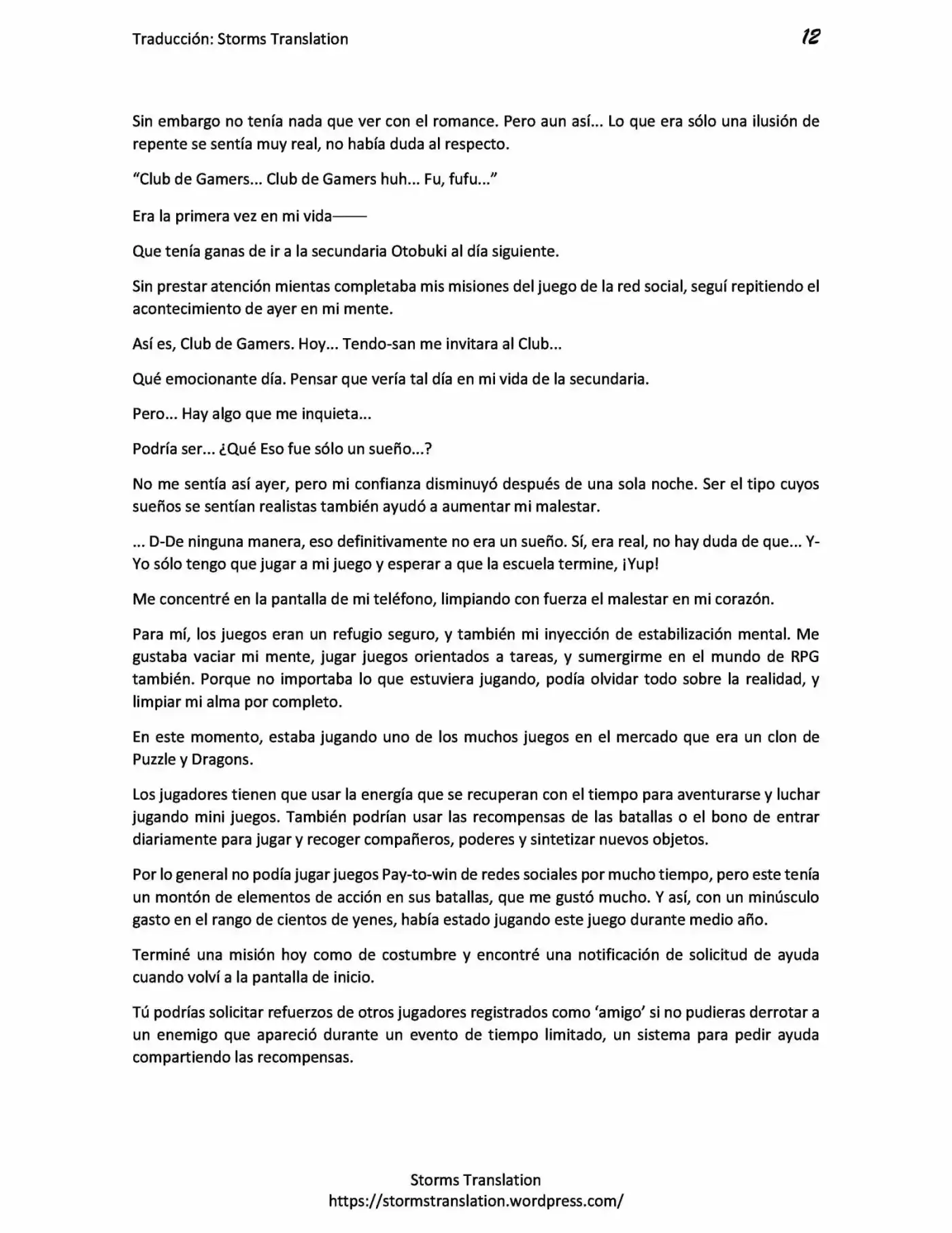 Gamers! (Novela) - Capítulo 1.50 - Página 12 - LectorTMOo