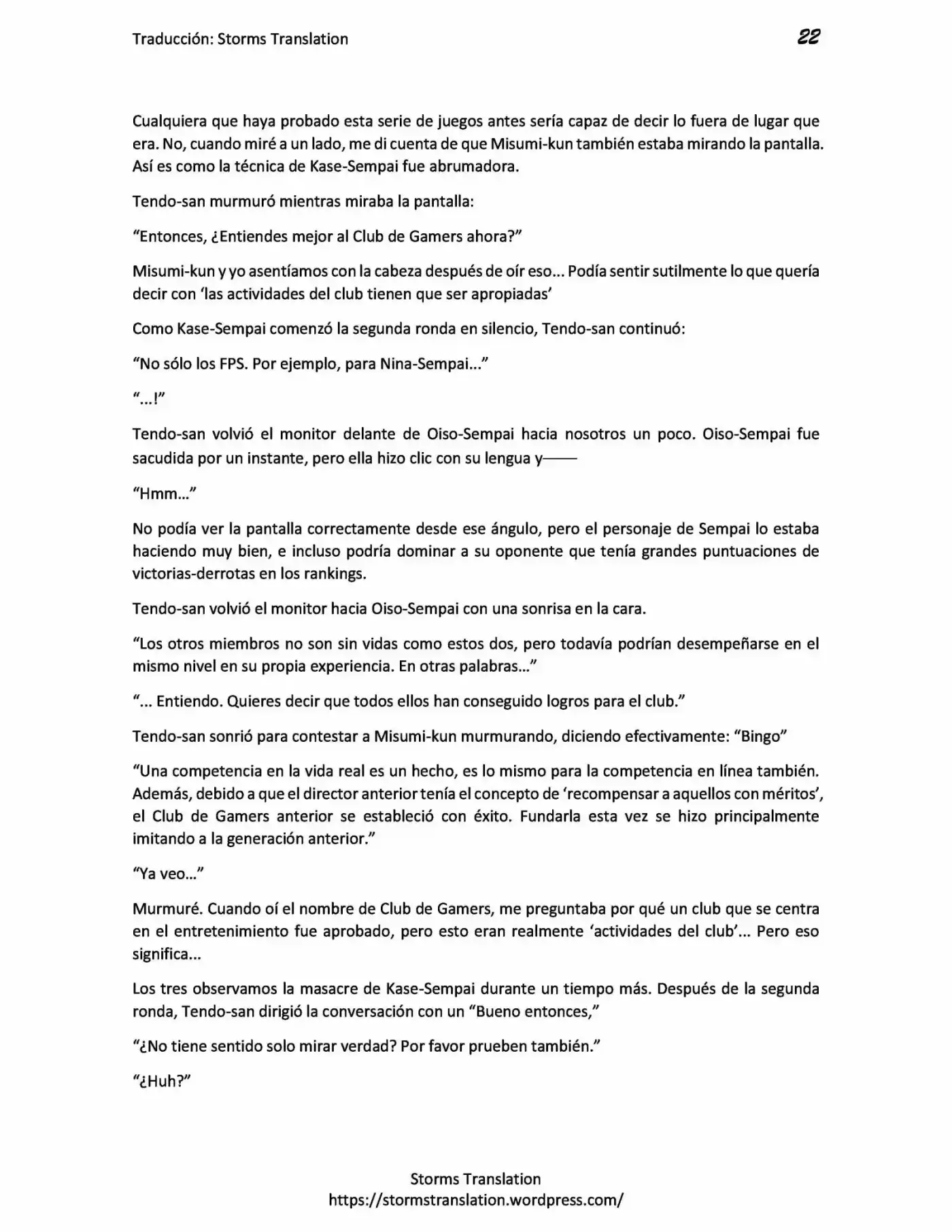 Gamers! (Novela) - Capítulo 1.50 - Página 22 - LectorTMOo