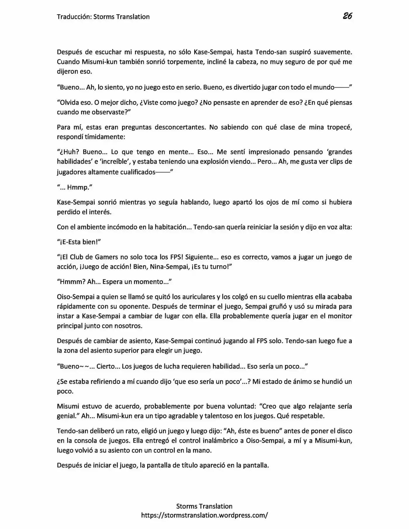 Gamers! (Novela) - Capítulo 1.50 - Página 26 - LectorTMOo