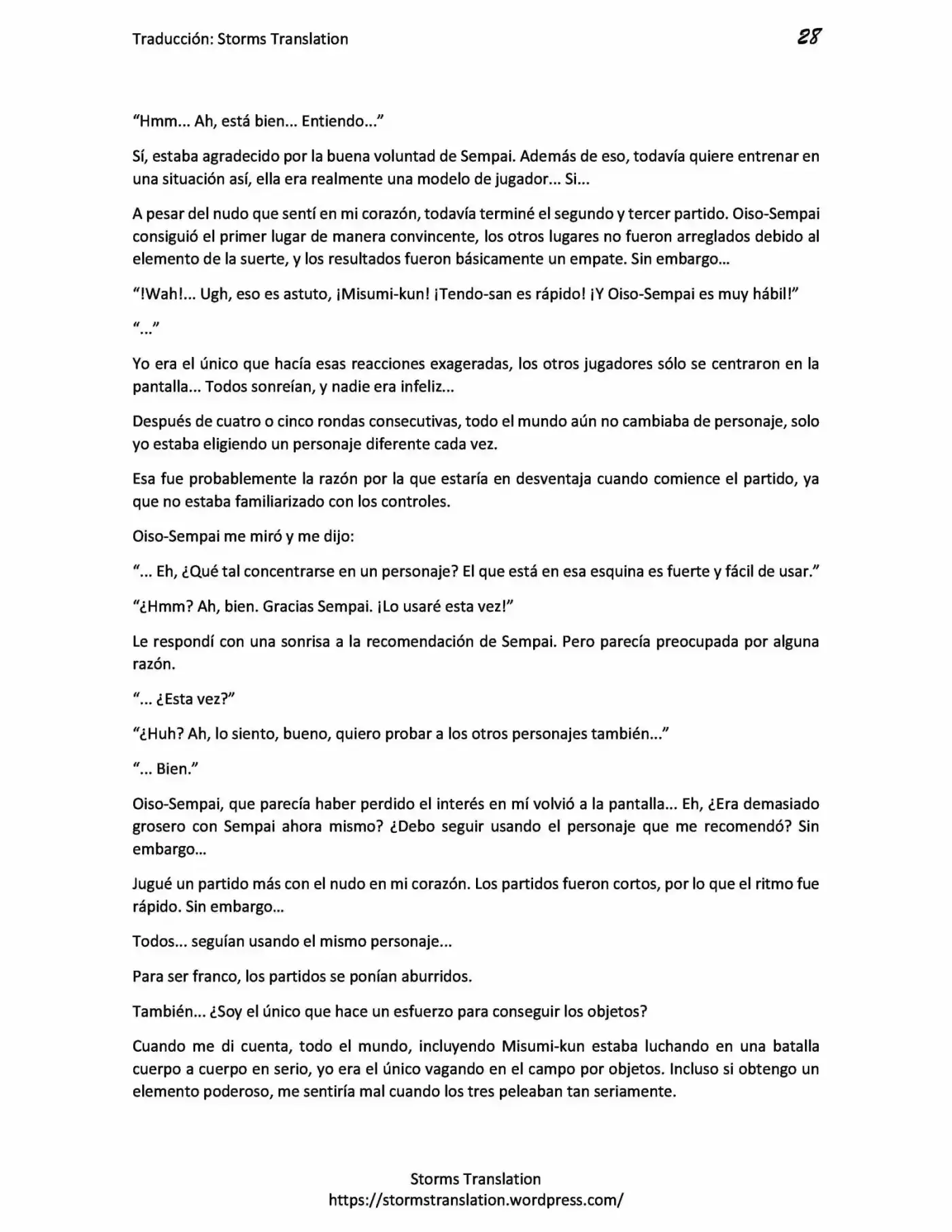 Gamers! (Novela) - Capítulo 1.50 - Página 28 - LectorTMOo
