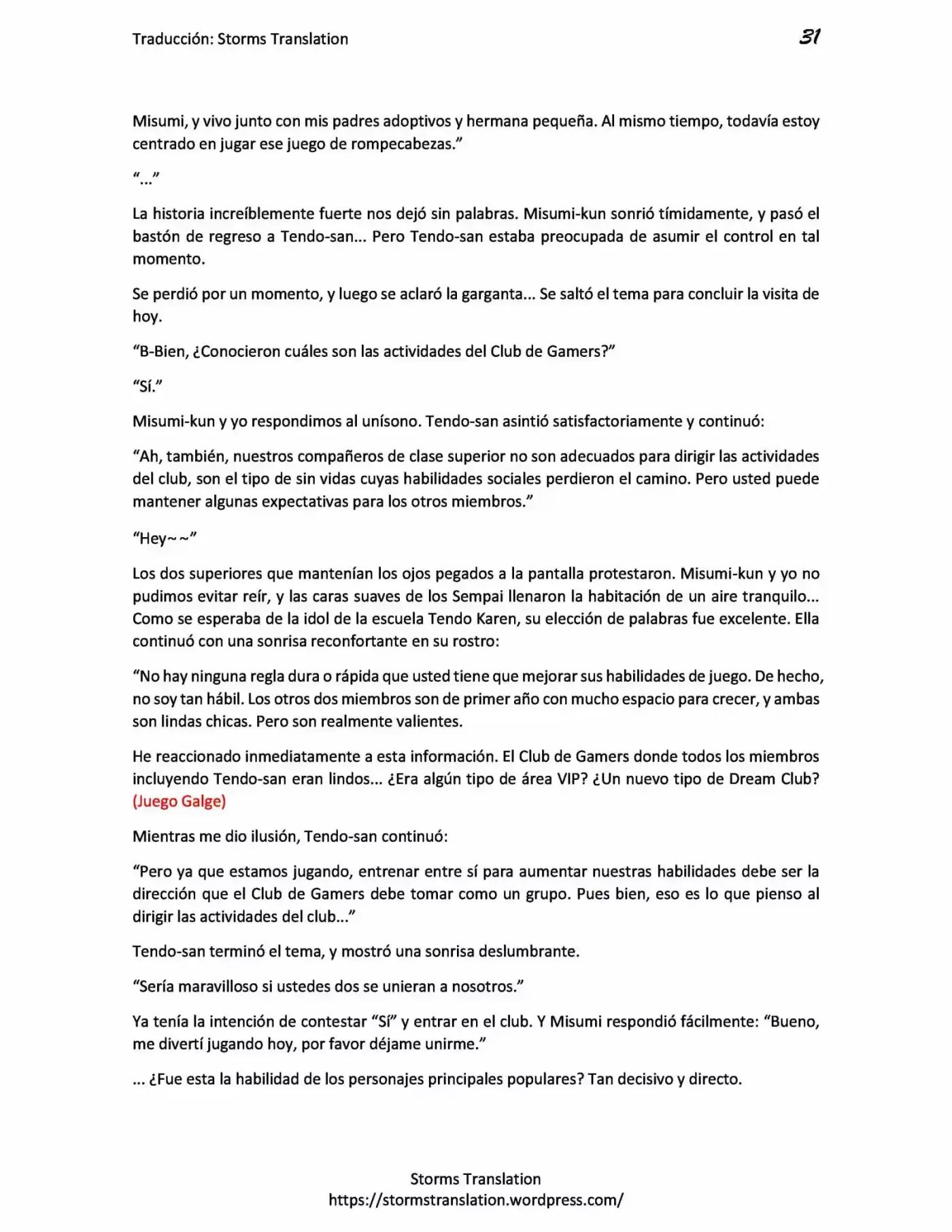 Gamers! (Novela) - Capítulo 1.50 - Página 31 - LectorTMOo