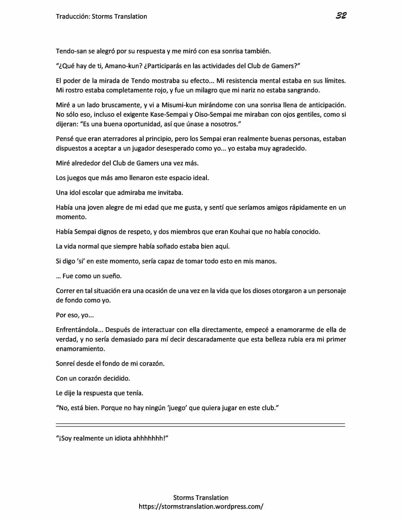 Gamers! (Novela) - Capítulo 1.50 - Página 32 - LectorTMOo