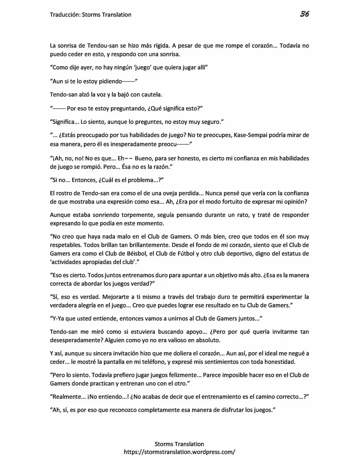 Gamers! (Novela) - Capítulo 1.50 - Página 36 - LectorTMOo