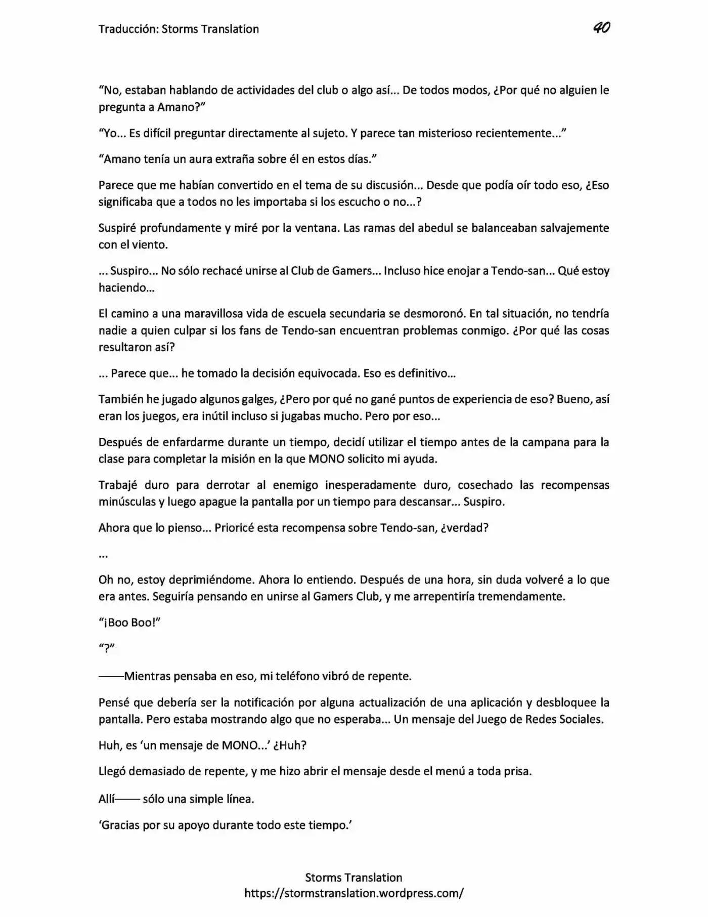Gamers! (Novela) - Capítulo 1.50 - Página 40 - LectorTMOo