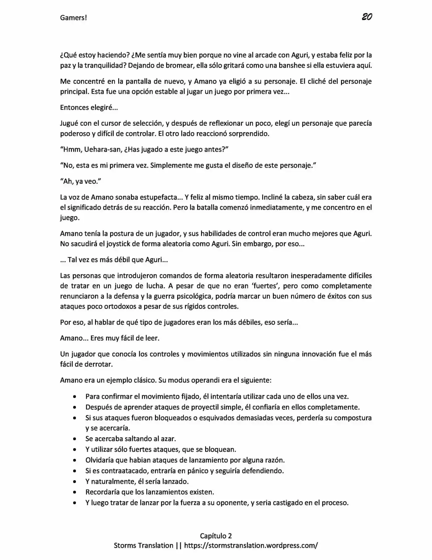 Gamers! (Novela) - Capítulo 2 - Página 20 - LectorTMOo