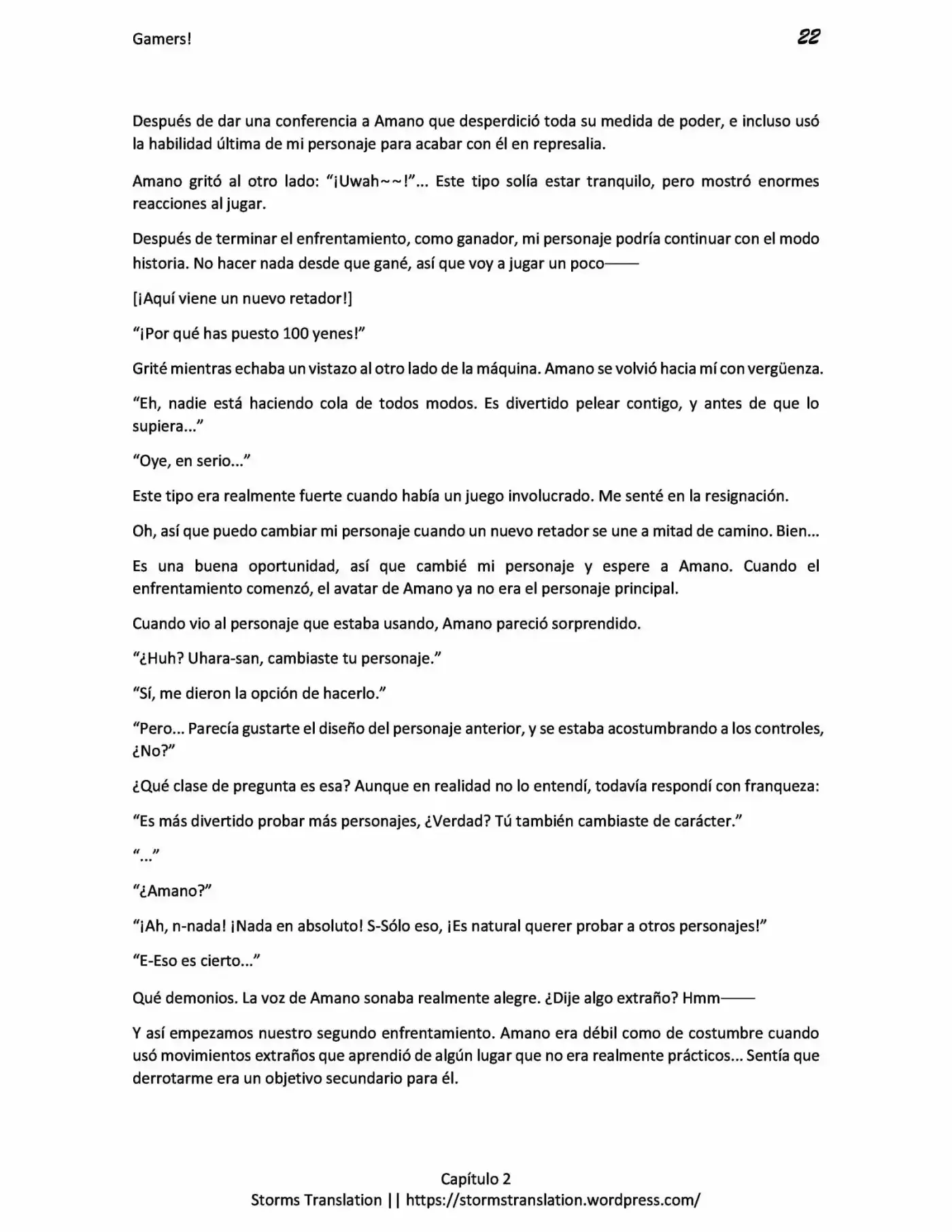 Gamers! (Novela) - Capítulo 2 - Página 22 - LectorTMOo