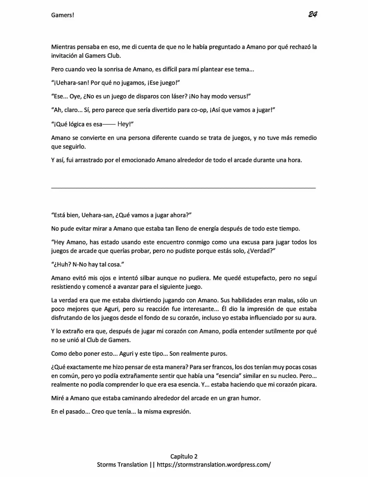 Gamers! (Novela) - Capítulo 2 - Página 24 - LectorTMOo