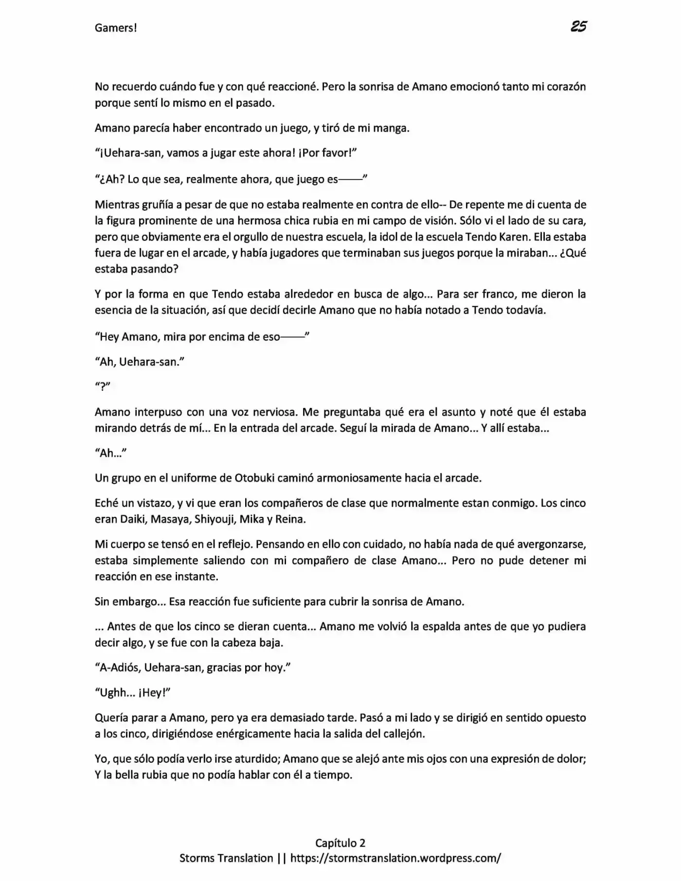 Gamers! (Novela) - Capítulo 2 - Página 25 - LectorTMOo