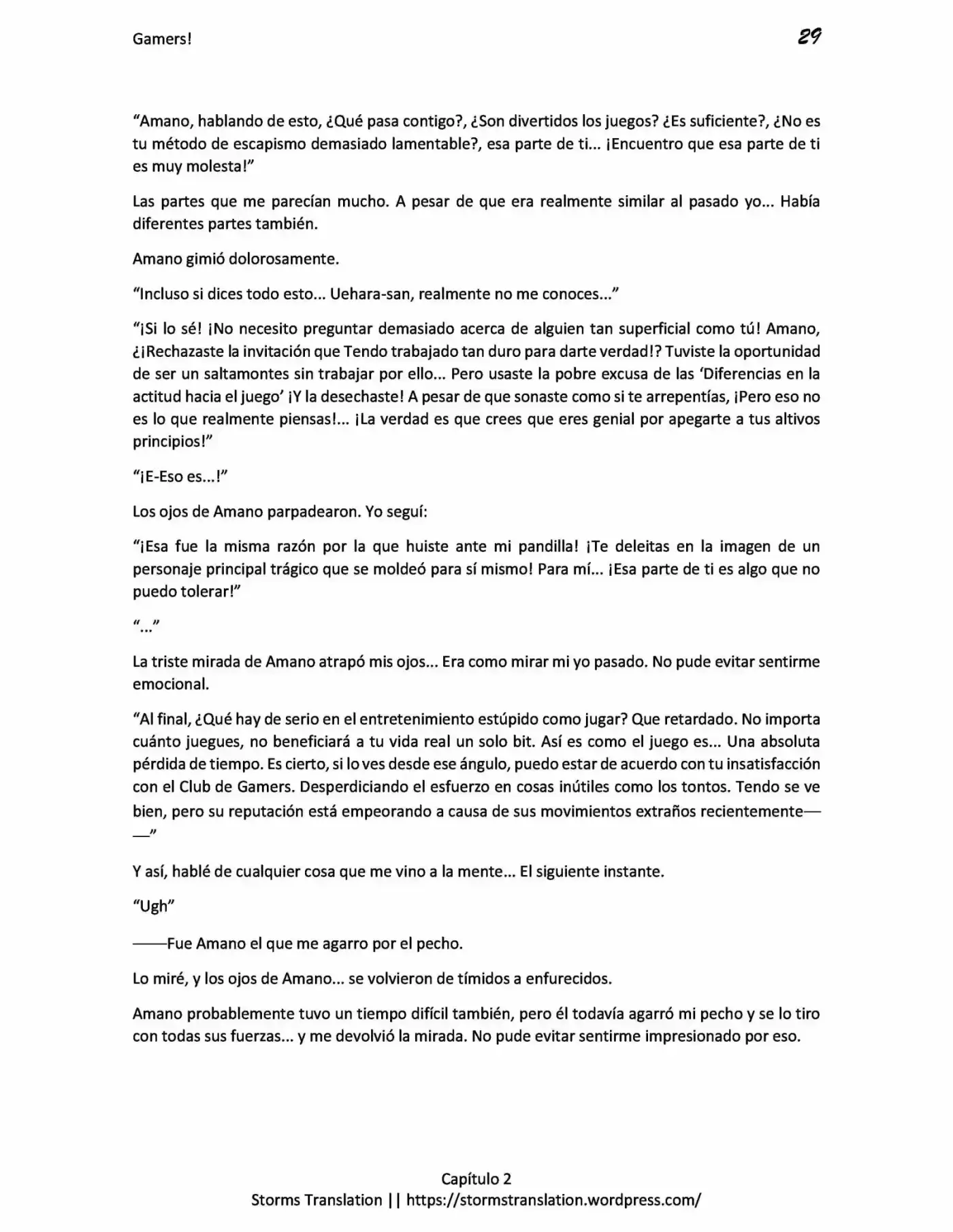Gamers! (Novela) - Capítulo 2 - Página 29 - LectorTMOo