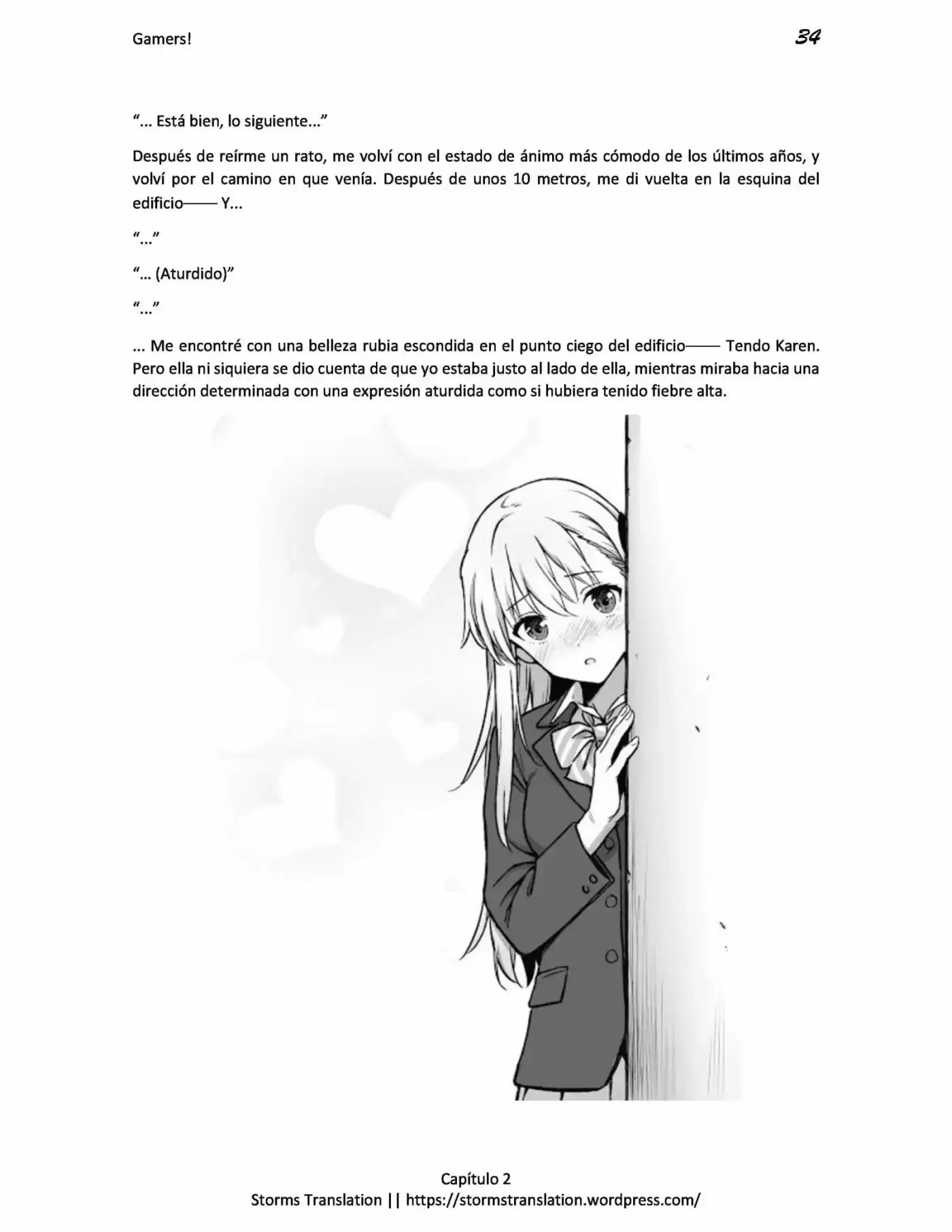 Gamers! (Novela) - Capítulo 2 - Página 34 - LectorTMOo