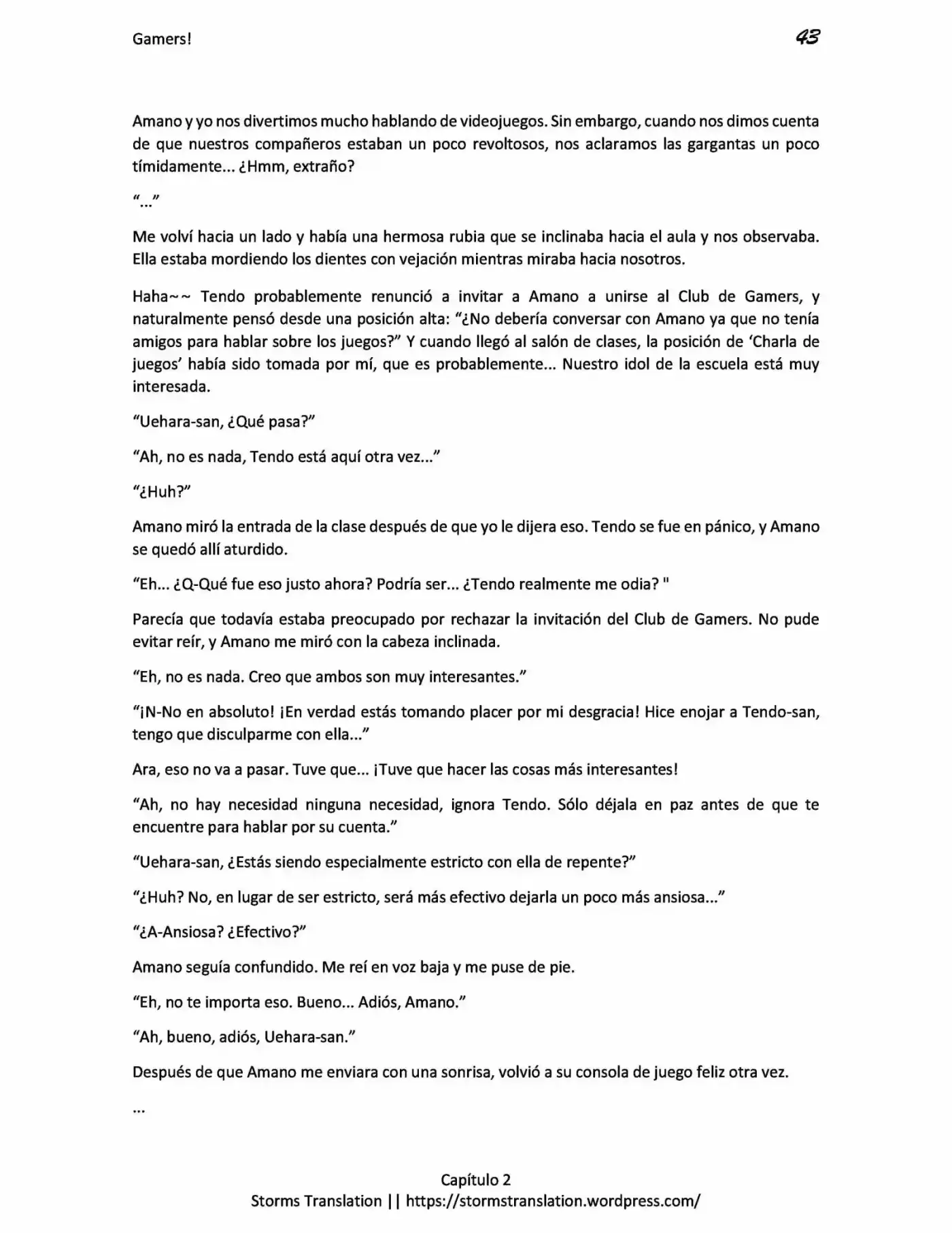 Gamers! (Novela) - Capítulo 2 - Página 43 - LectorTMOo