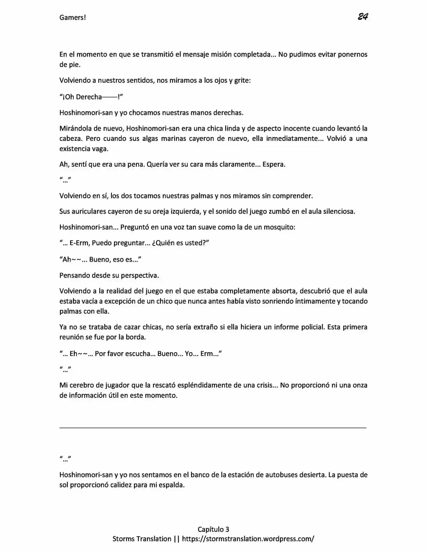 Gamers! (Novela) - Capítulo 3.10 - Página 24 - LectorTMOo