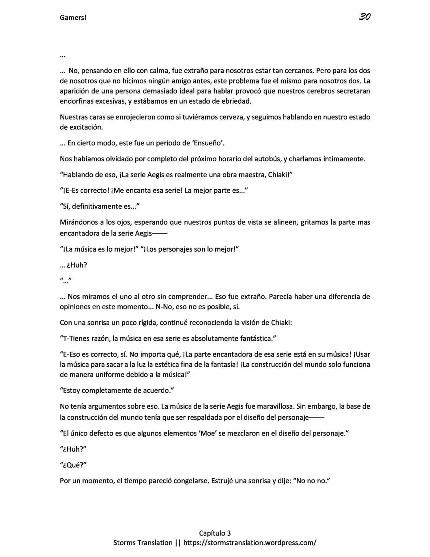 Gamers! (Novela) - Capítulo 3.10 - Página 30 - LectorTMOo