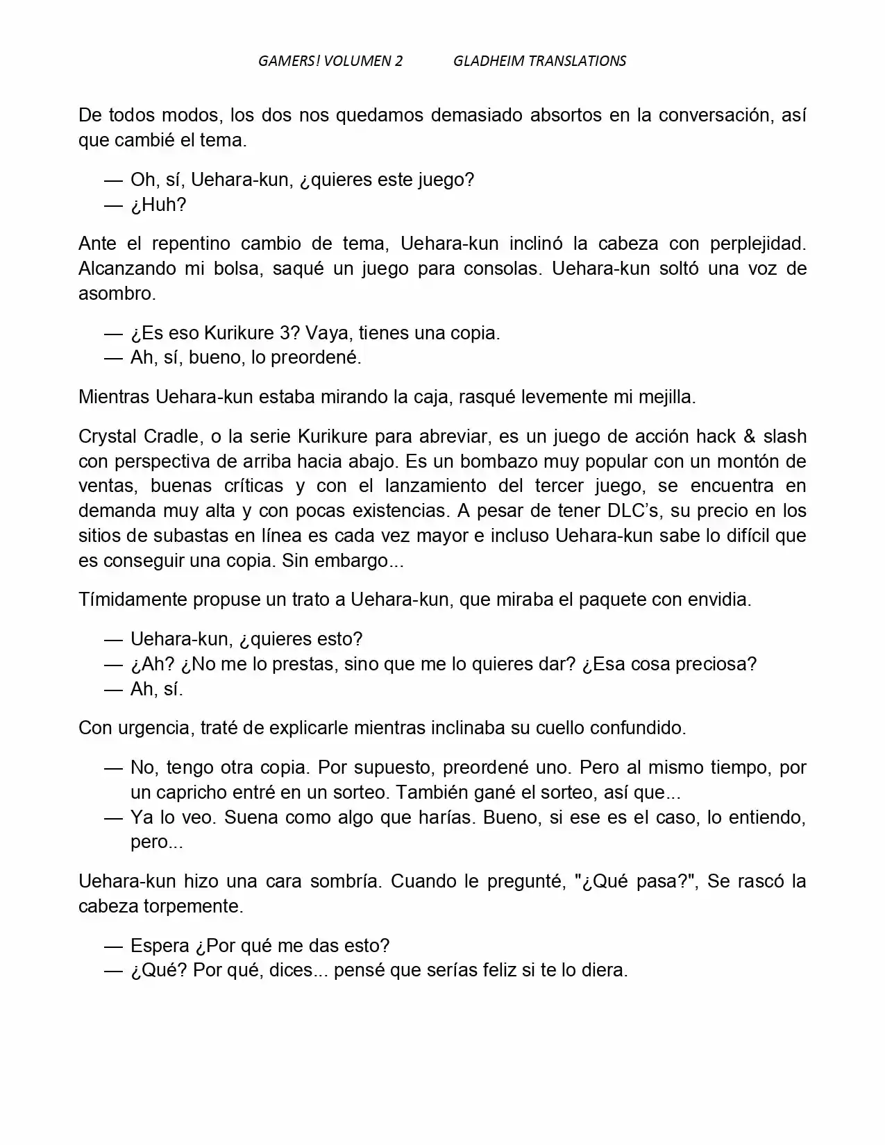 Gamers! (Novela) - Capítulo 6 - Página 9 - LectorTMOo