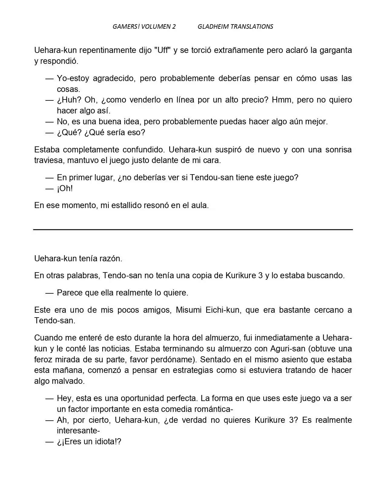 Gamers! (Novela) - Capítulo 6 - Página 10 - LectorTMOo