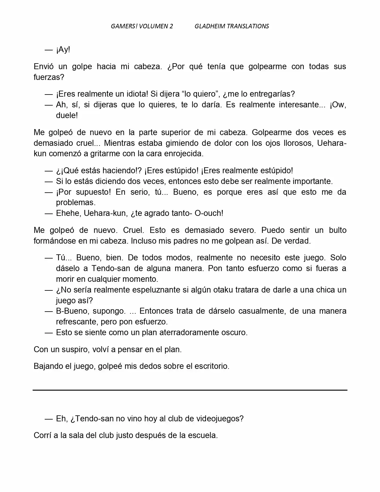 Gamers! (Novela) - Capítulo 6 - Página 11 - LectorTMOo
