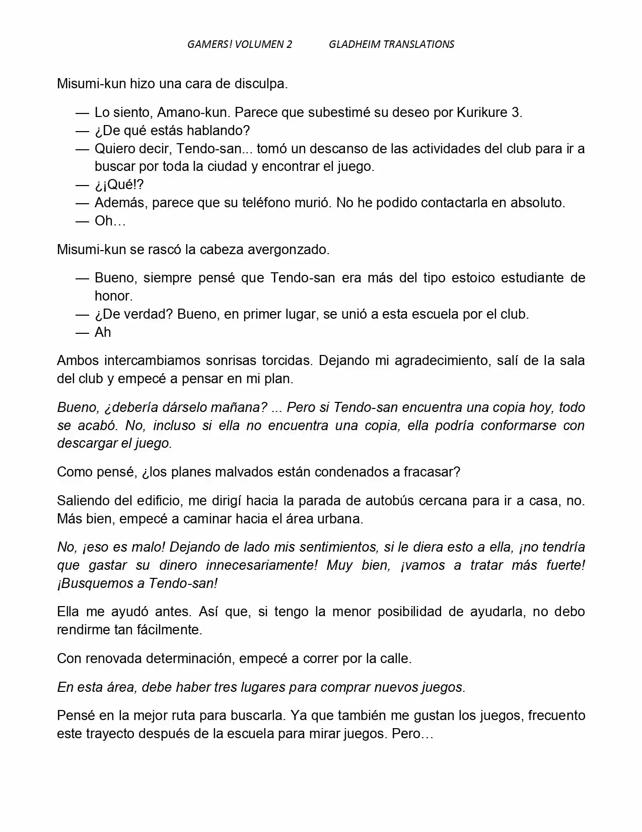 Gamers! (Novela) - Capítulo 6 - Página 12 - LectorTMOo