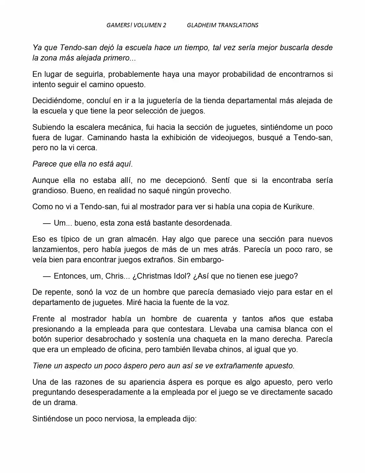 Gamers! (Novela) - Capítulo 6 - Página 13 - LectorTMOo