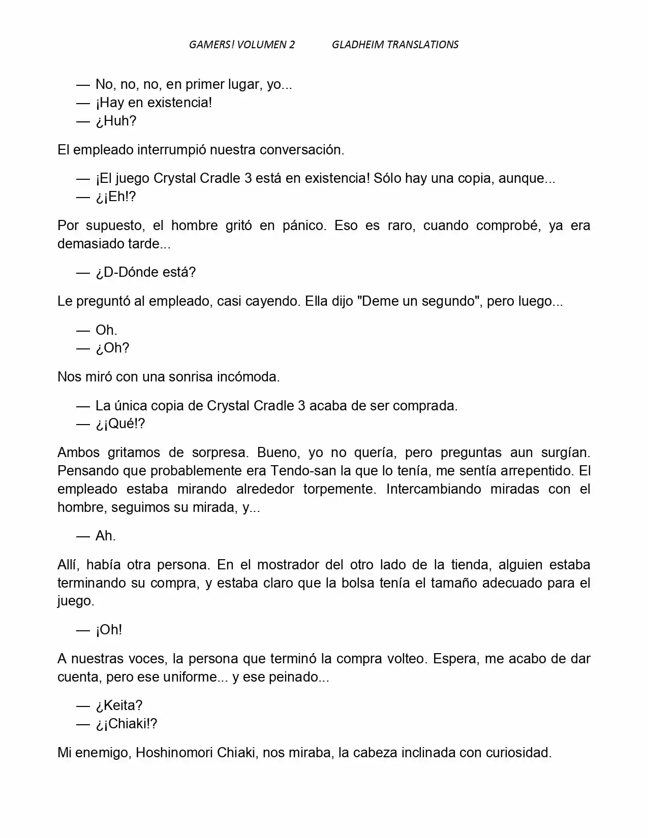 Gamers! (Novela) - Capítulo 6 - Página 16 - LectorTMOo